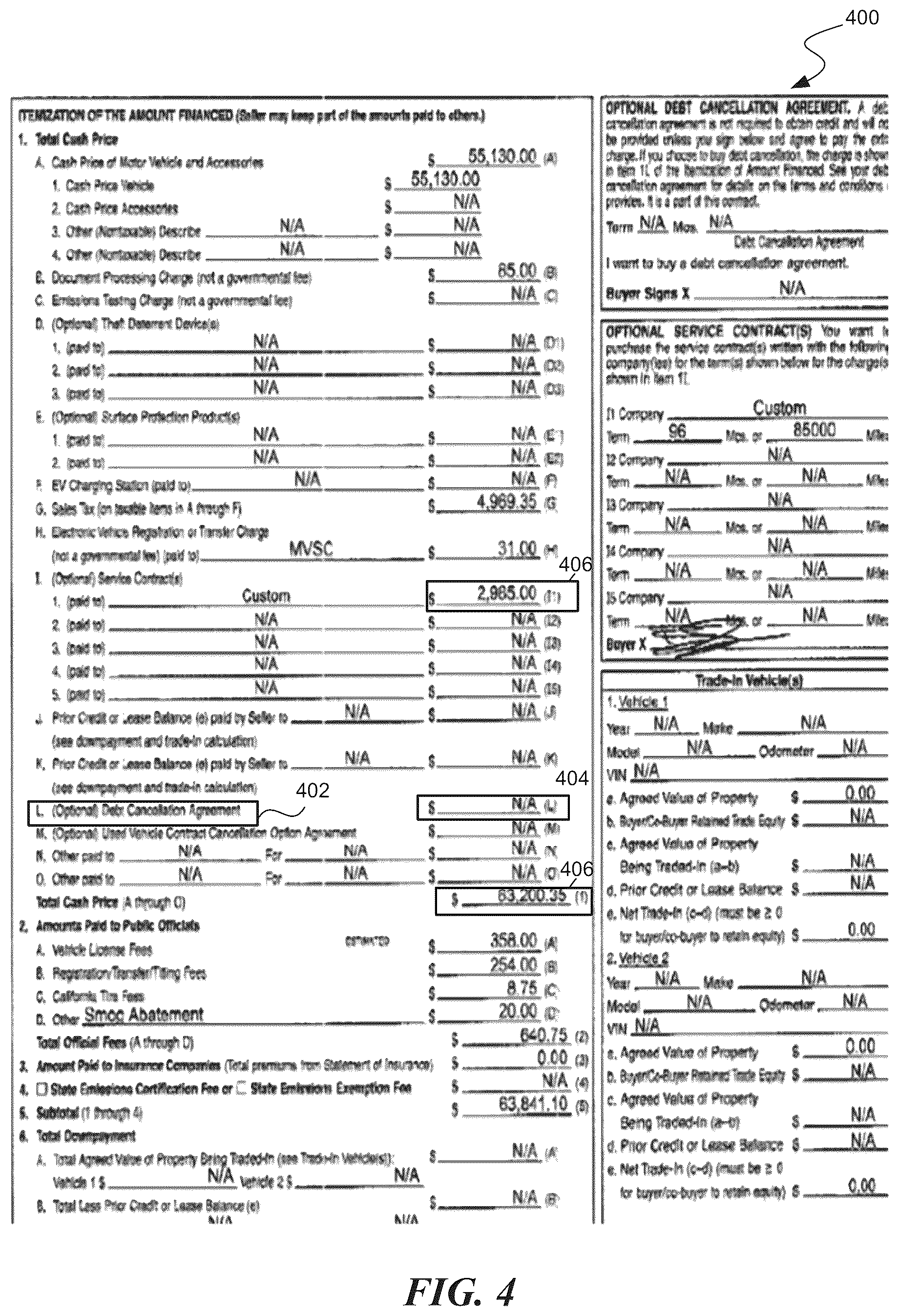Patent US12437008 Figure 4 – Resolving latent status from dense information using machine learning