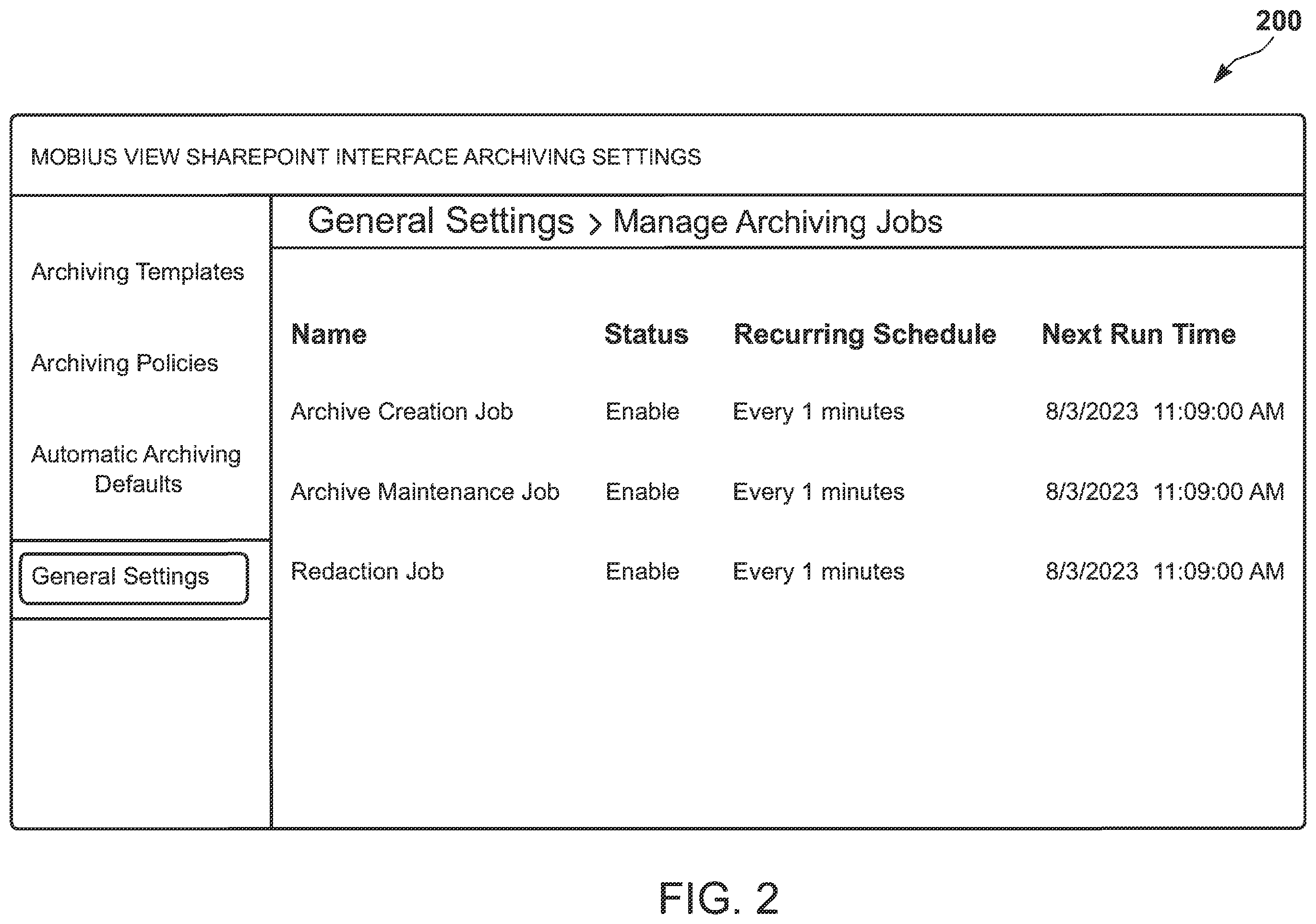 Patent US12437009 Figure 2 – Systems for redaction of documents in a web-based collaborative platform
