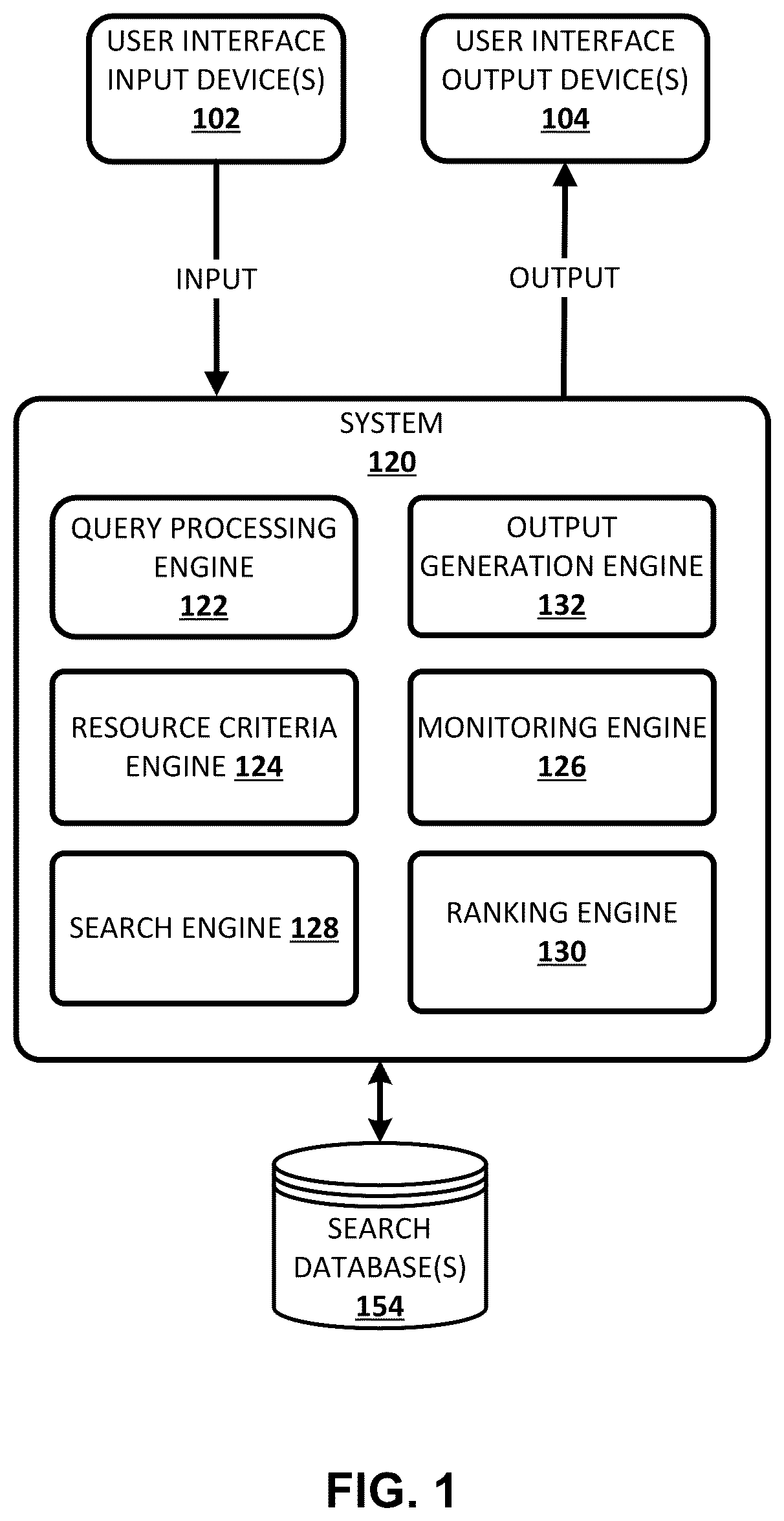 Patent US12437012 Figure 1 – Autonomously providing search results post-facto, including in assistant context