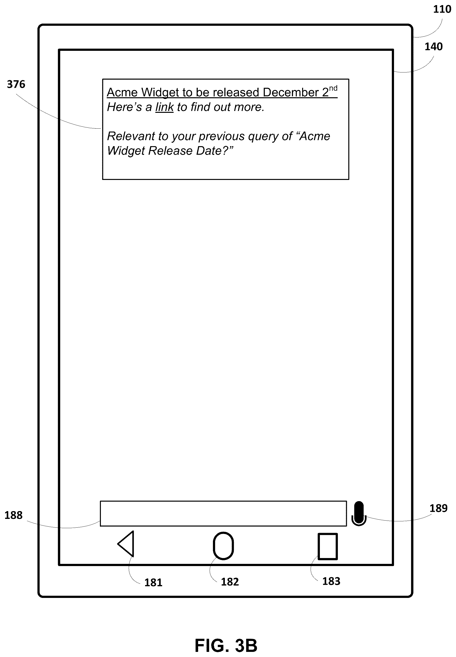 Patent US12437012 Figure 4 – Autonomously providing search results post-facto, including in assistant context