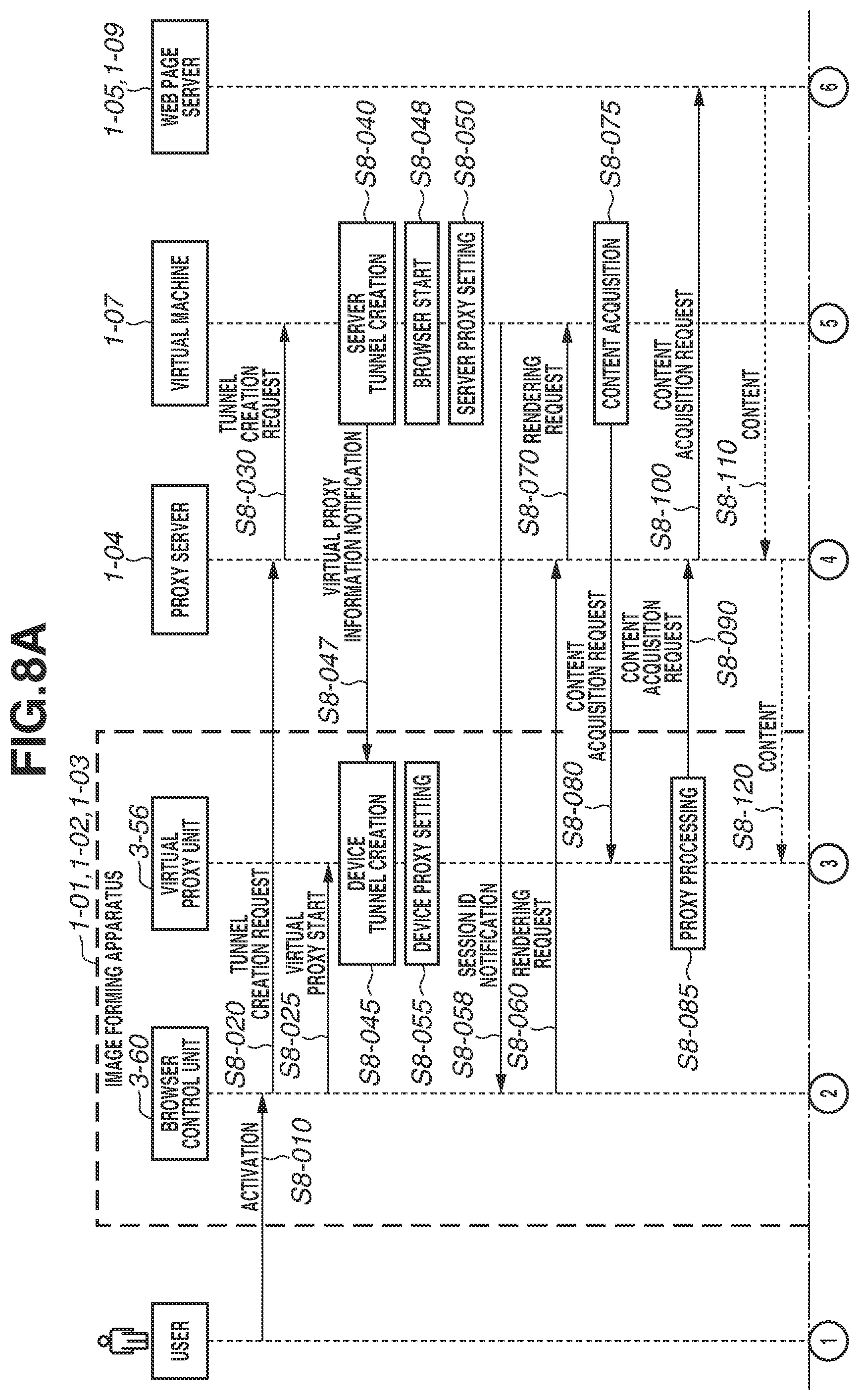 Patent US12437019 Figure 9 – Web browsing system, communication terminal, image generation server