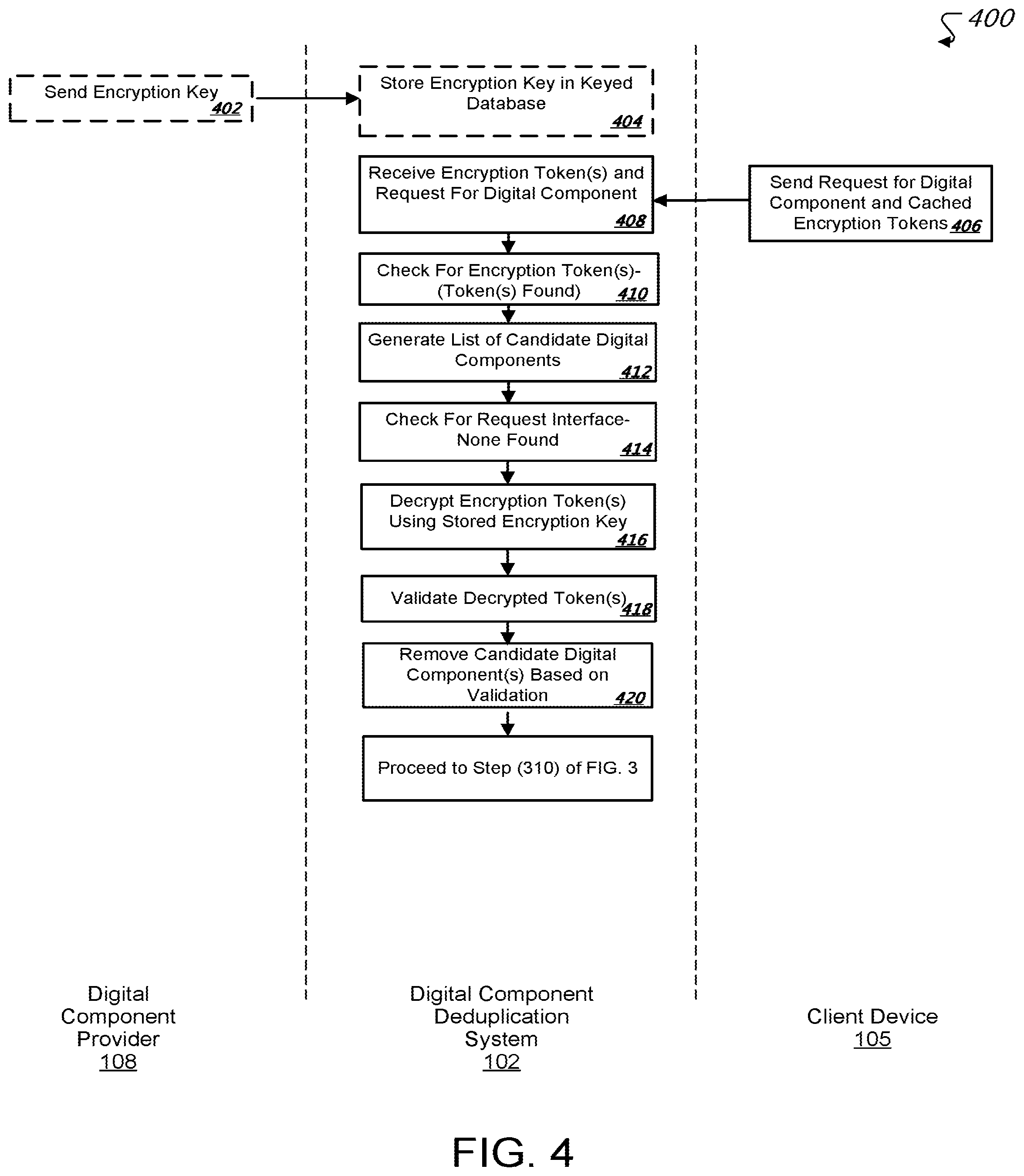 Patent US12437021 Figure 5 – Search and retrieval of keyed data maintained using a keyed database