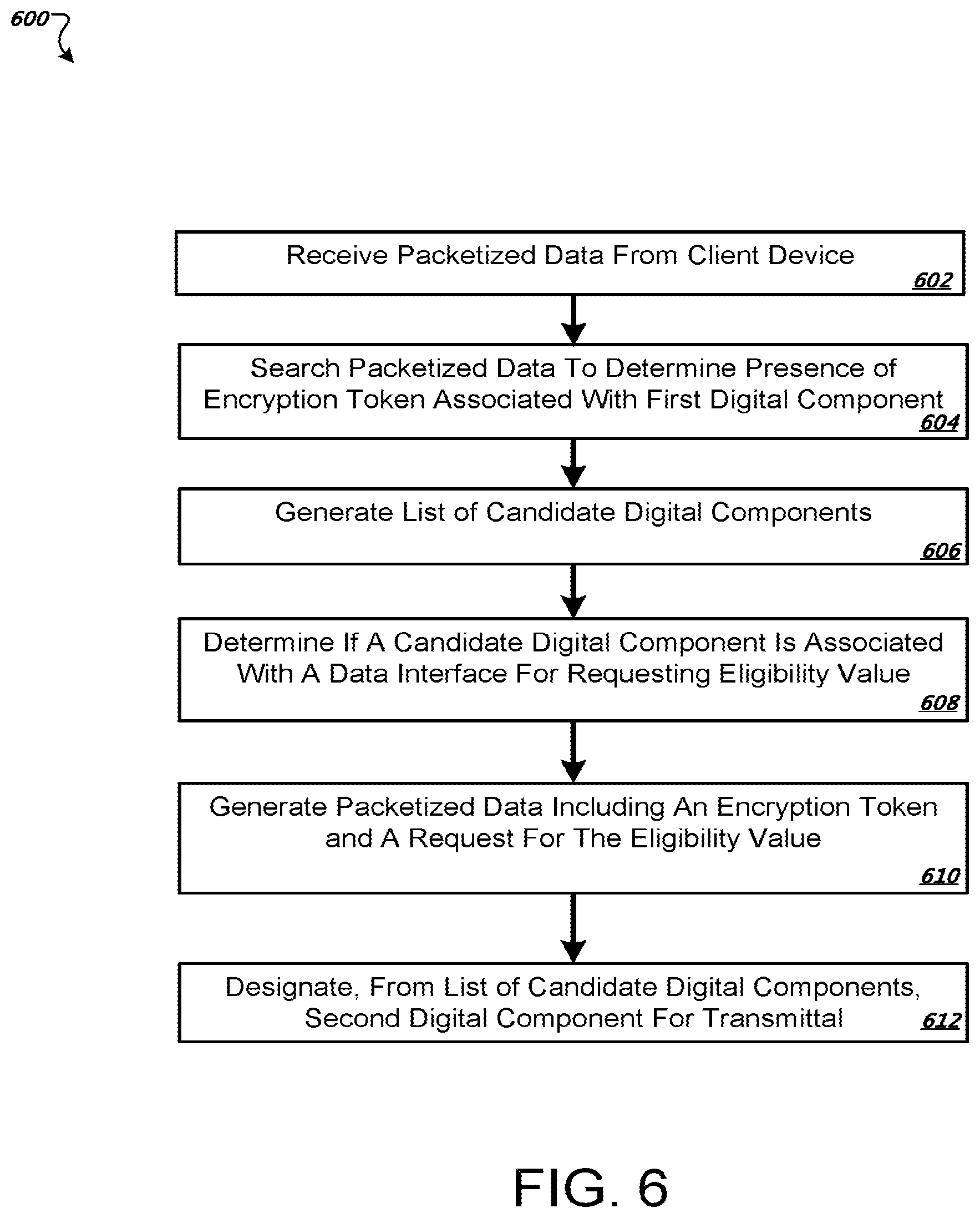 Patent US12437021 Figure 7 – Search and retrieval of keyed data maintained using a keyed database
