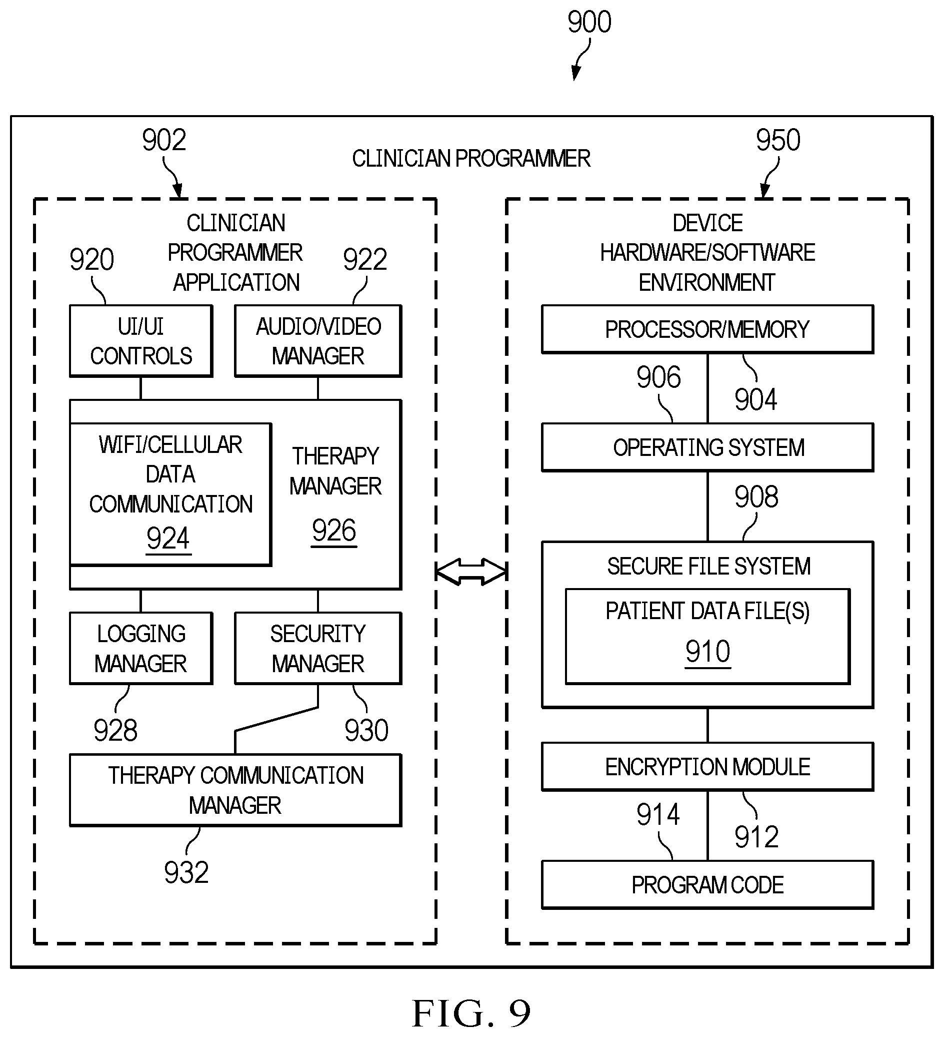 Patent US12437047 Figure 11 – Digital healthcare architecture with biometric authentication systems and methods