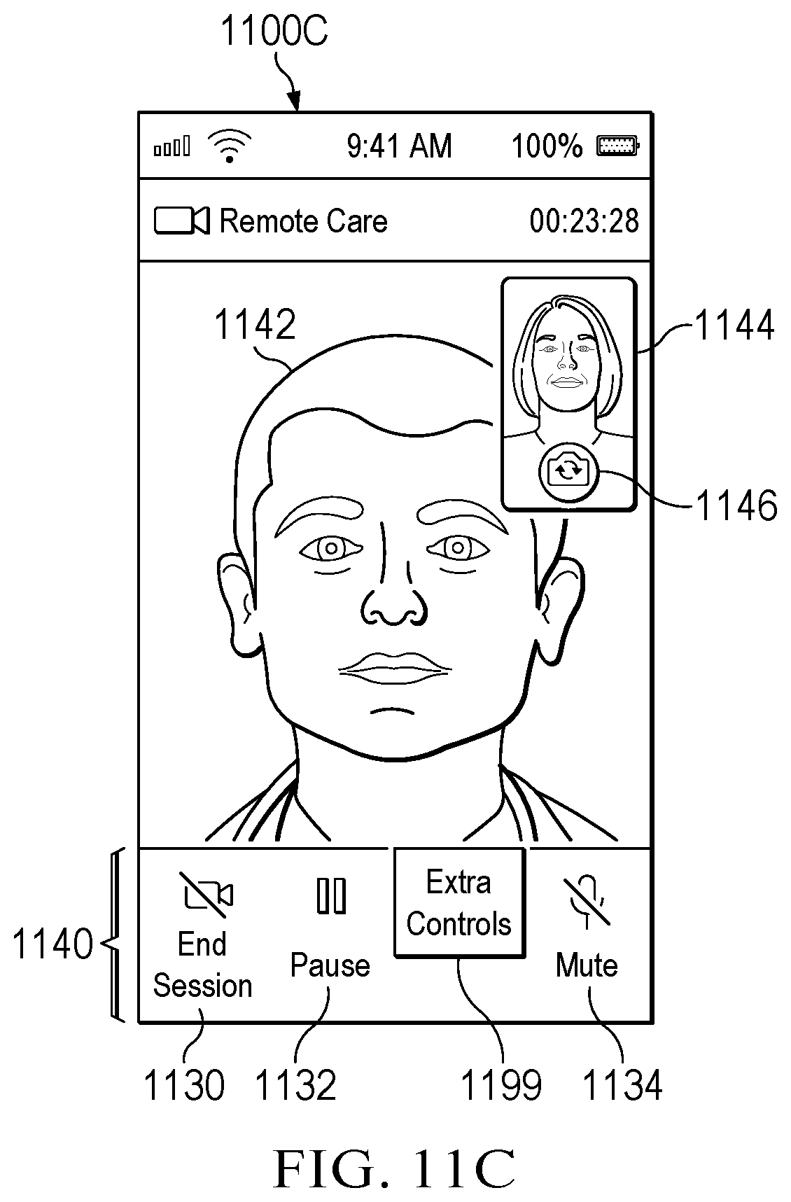 Patent US12437047 Figure 14 – Digital healthcare architecture with biometric authentication systems and methods