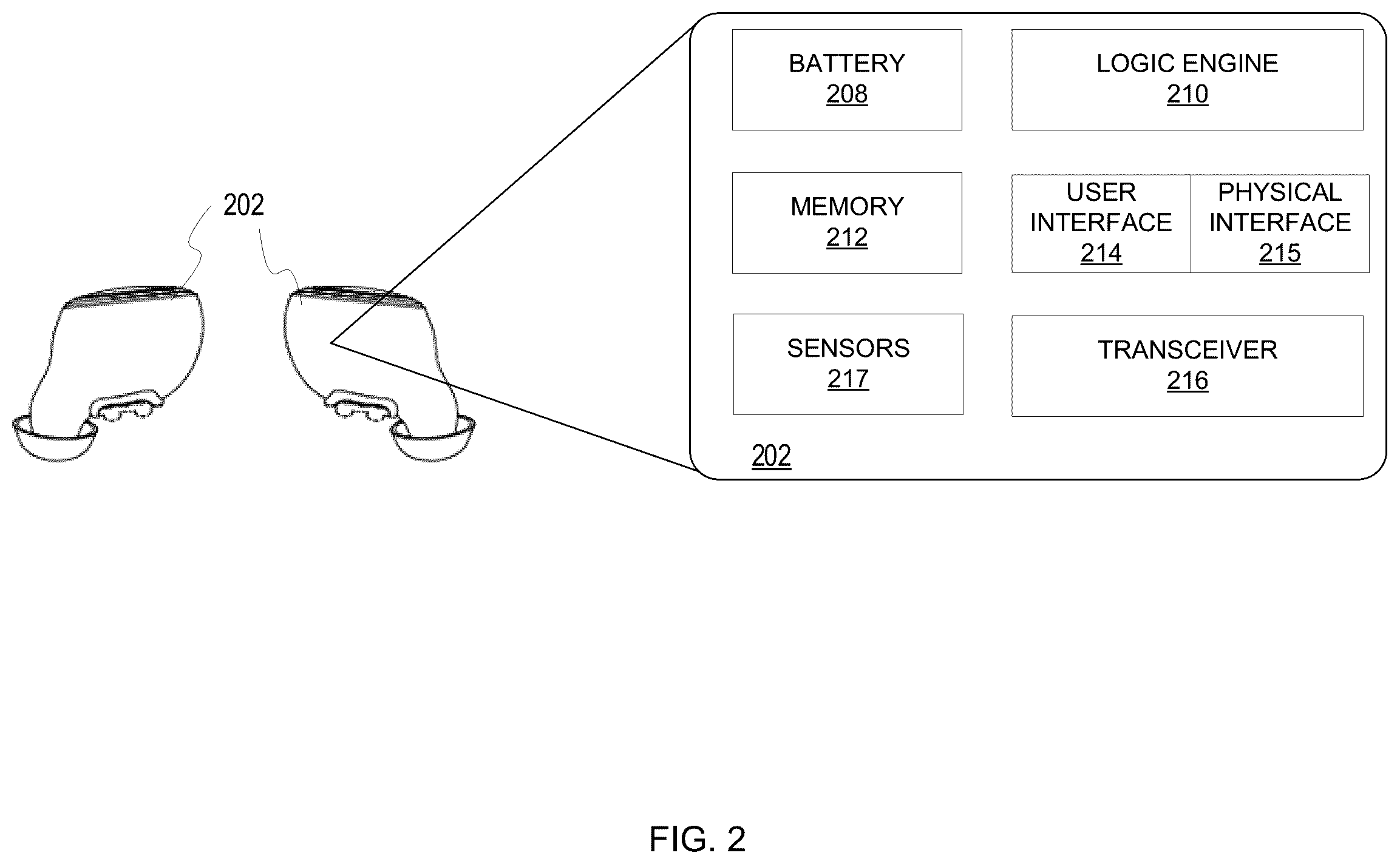 Patent US12437049 Figure 2 – Digital signature using phonometry and compiled biometric data system and method