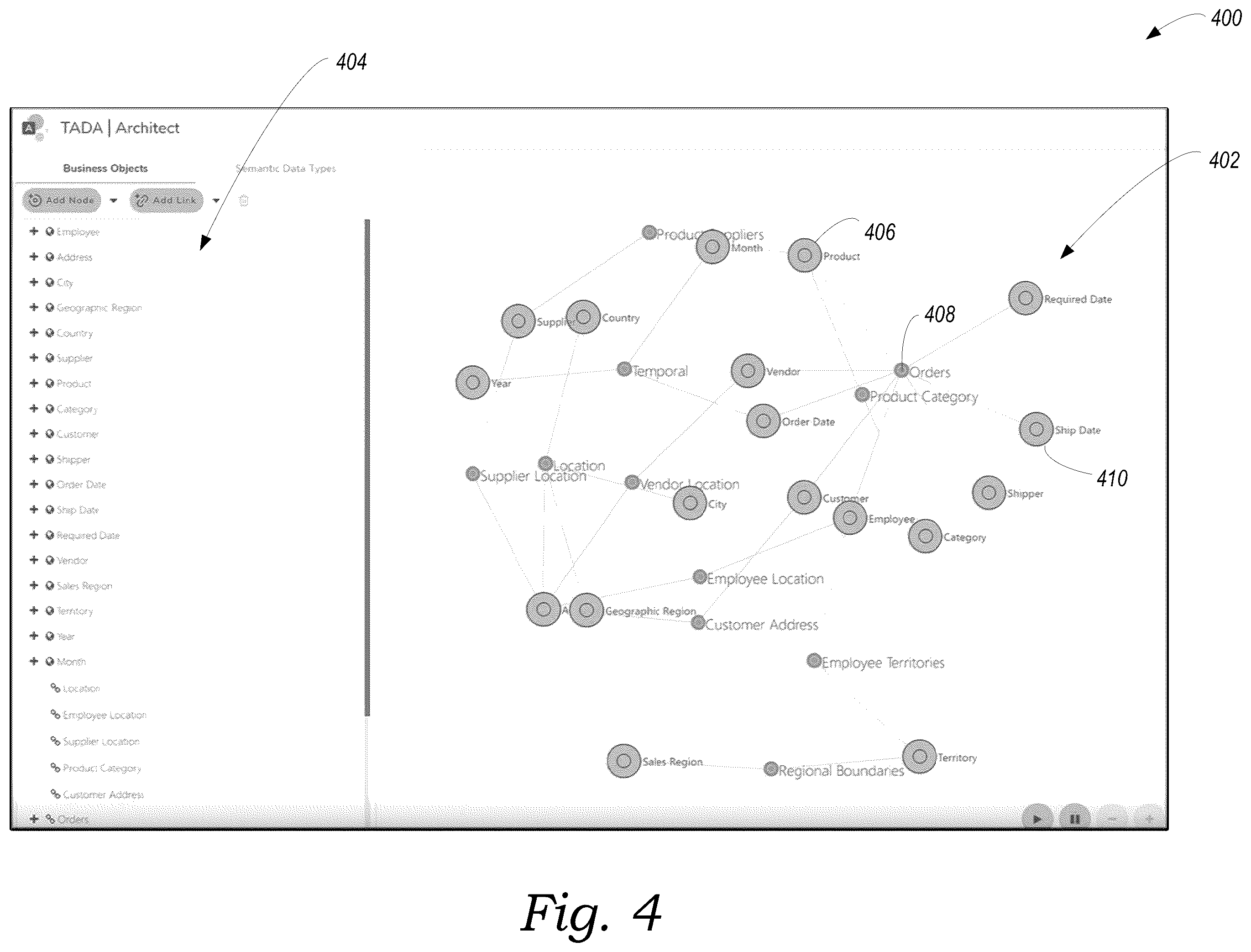Patent US12437090 Figure 5 – Data security using semantic services