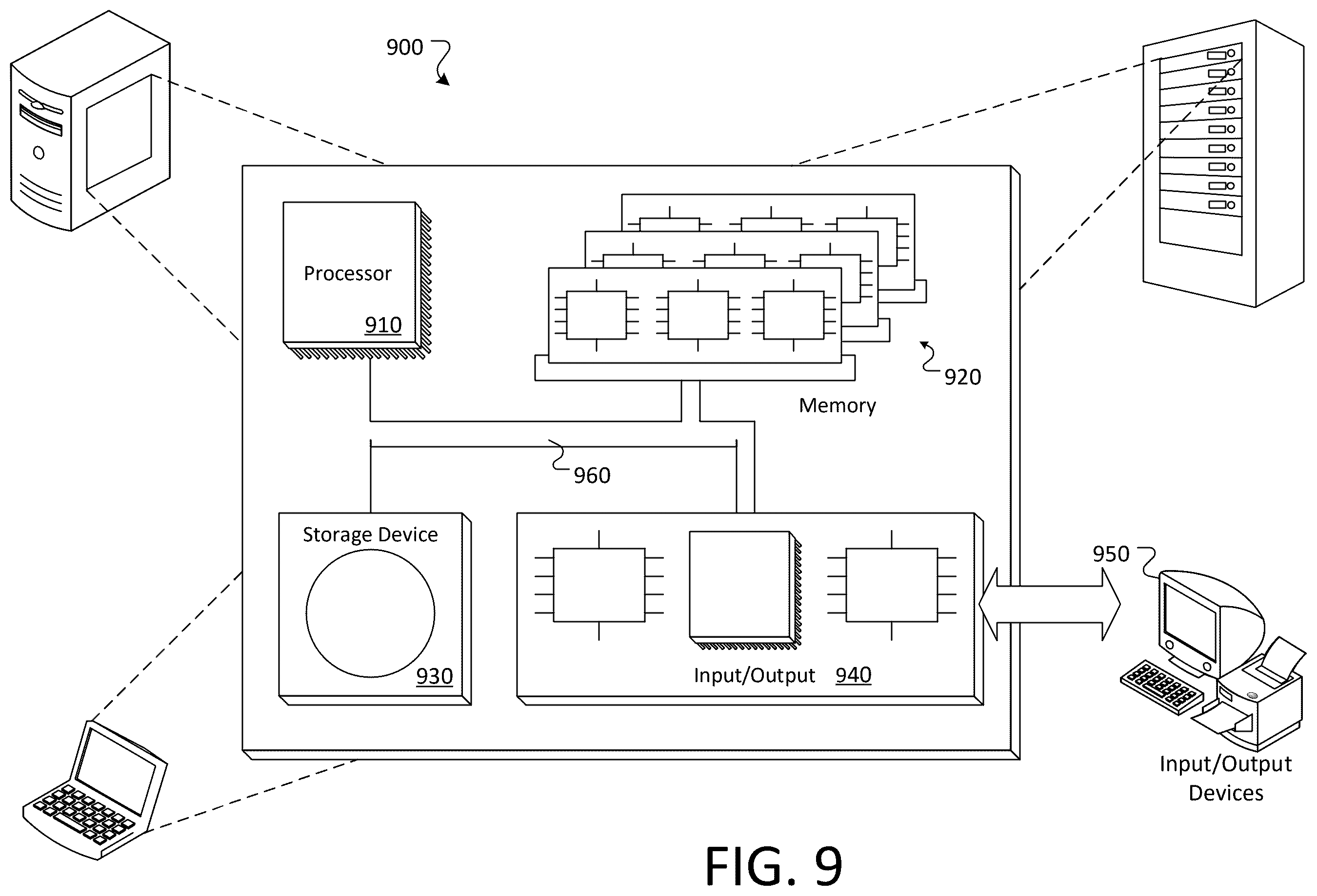 Patent US12437111 Figure 9 – Token based communications for machine learning systems