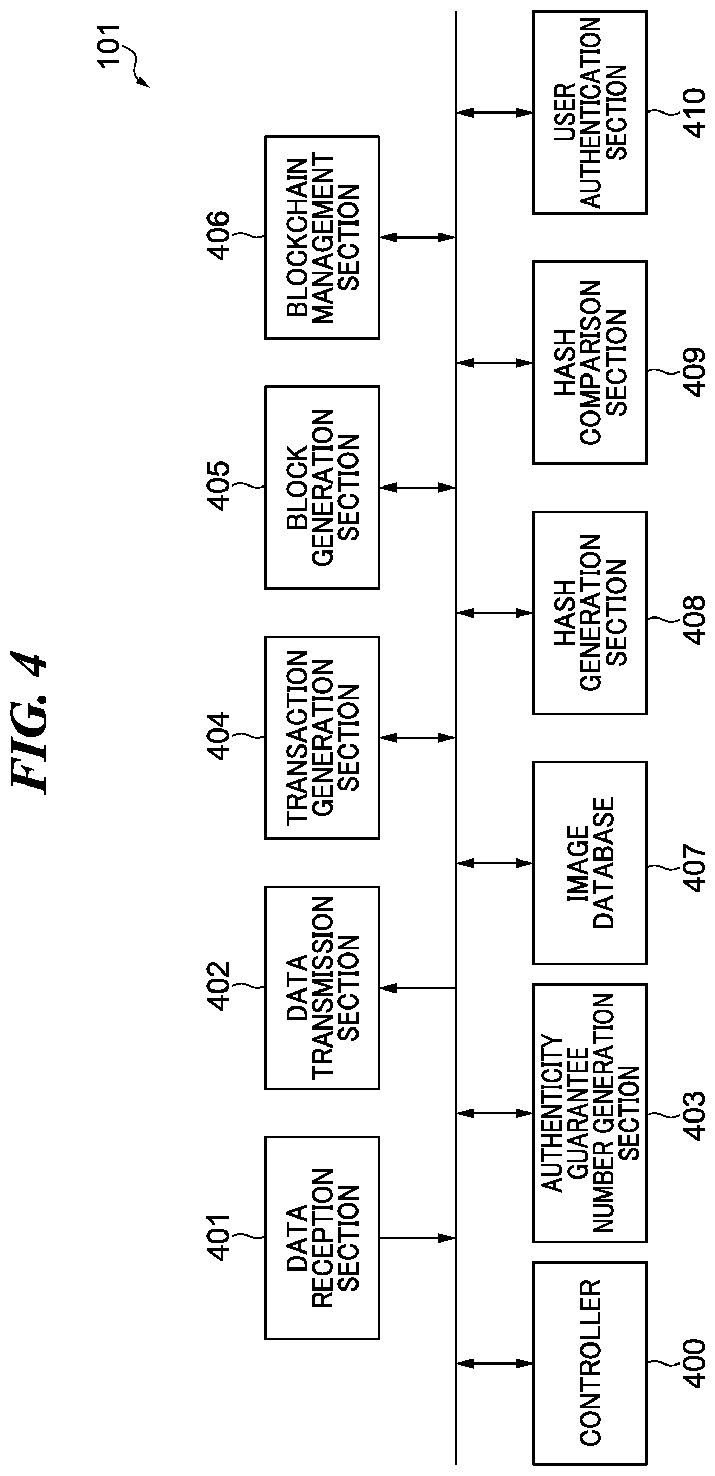Patent US12437117 Figure 5 – Management system that determines authenticity of contents, communication apparatus, management method, method of controlling communication apparatus, and storage medium