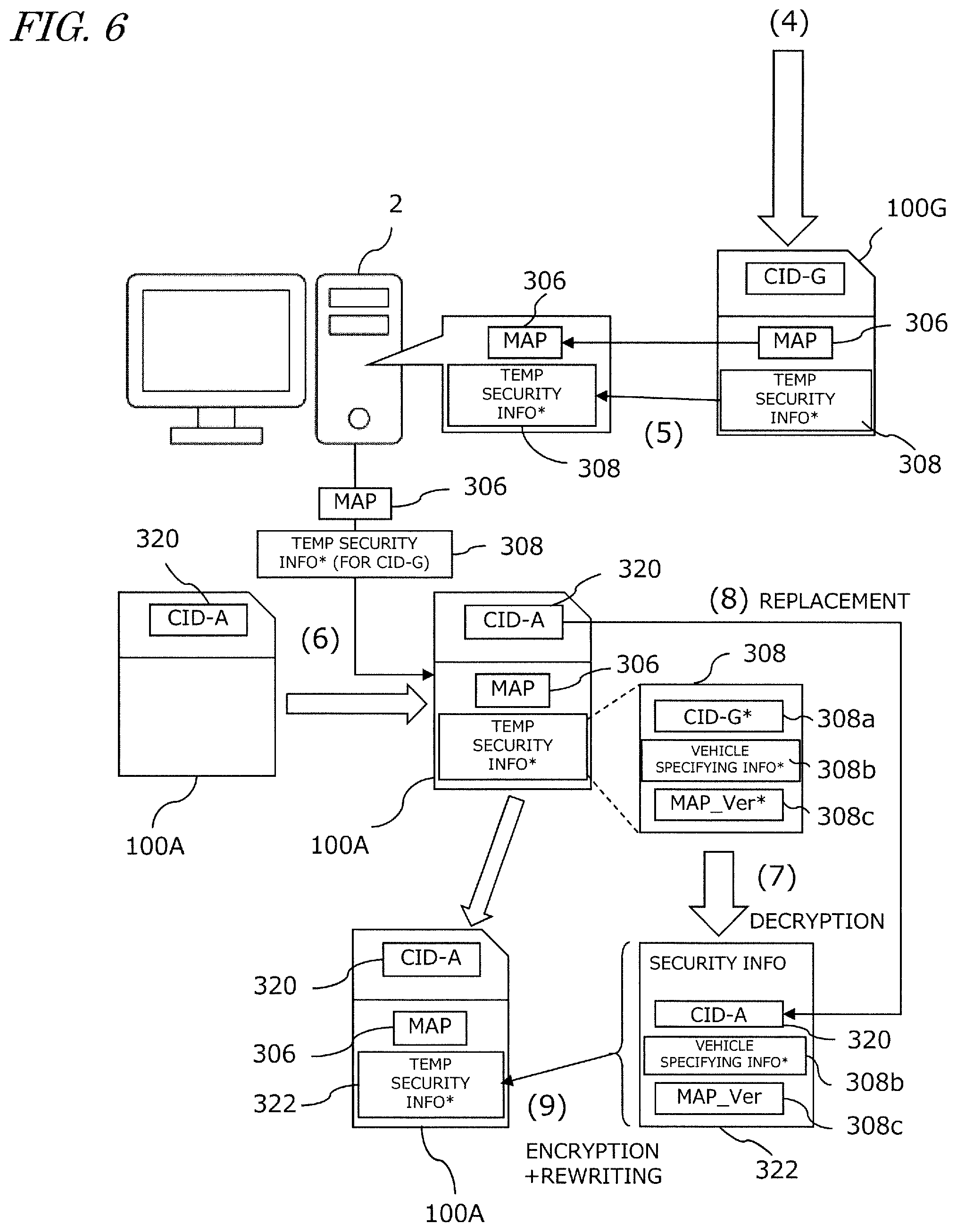 Patent US12437122 Figure 6 – Method and apparatus for producing recording medium and computer program