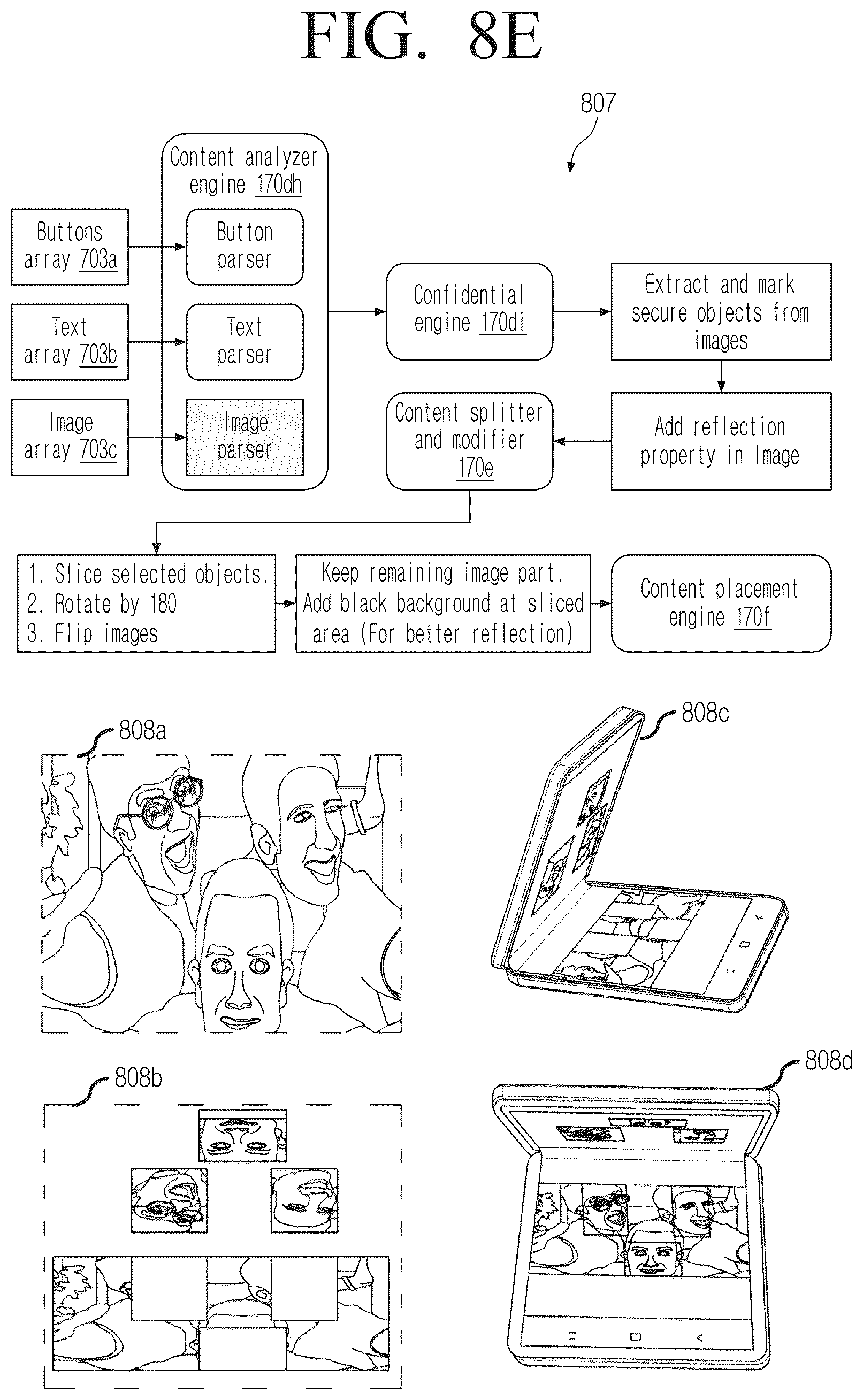 Patent US12437124 Figure 14 – Method and electronic device for securing display of confidential content