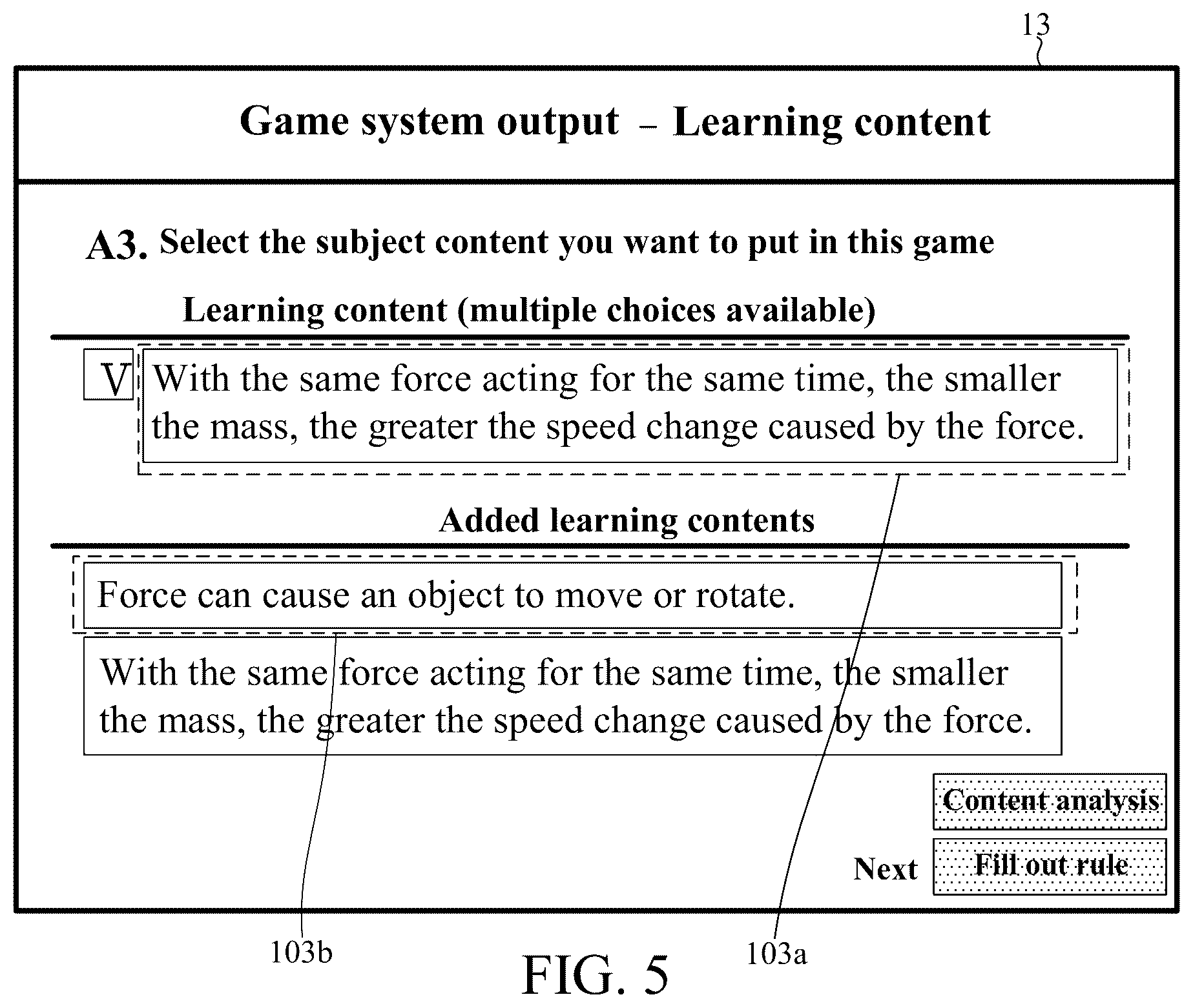 Patent US12437125 Figure 5 – Computer aided design system and method for educational table games