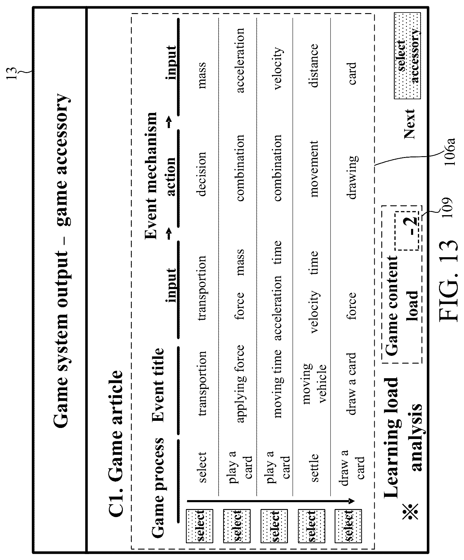 Patent US12437125 Figure 13 – Computer aided design system and method for educational table games
