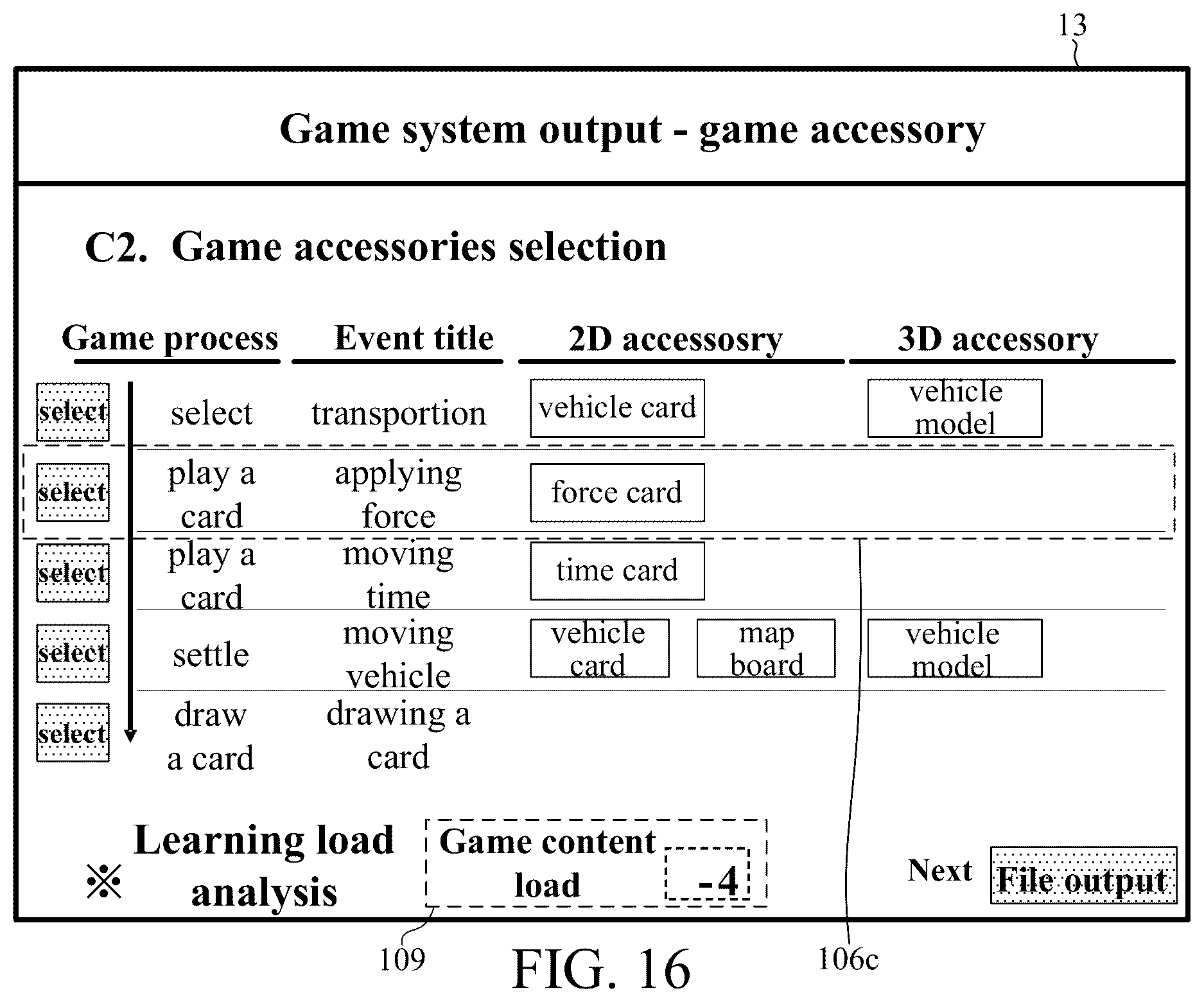 Patent US12437125 Figure 16 – Computer aided design system and method for educational table games