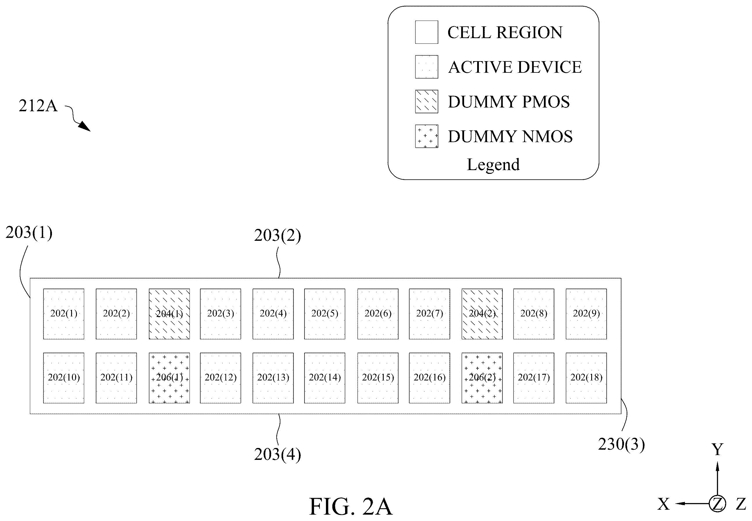 Patent US12437136 Figure 2 – Method for intra-cell-repurposing dummy transistors and semiconductor device having repurposed formerly dummy transistors