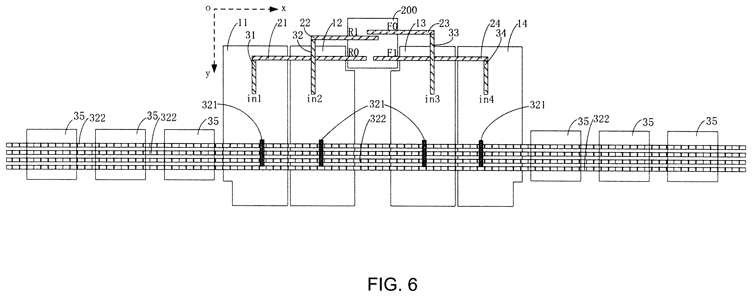 Patent US12437140 Figure 6 – Layout structure of clock tree circuitry and forming method thereof