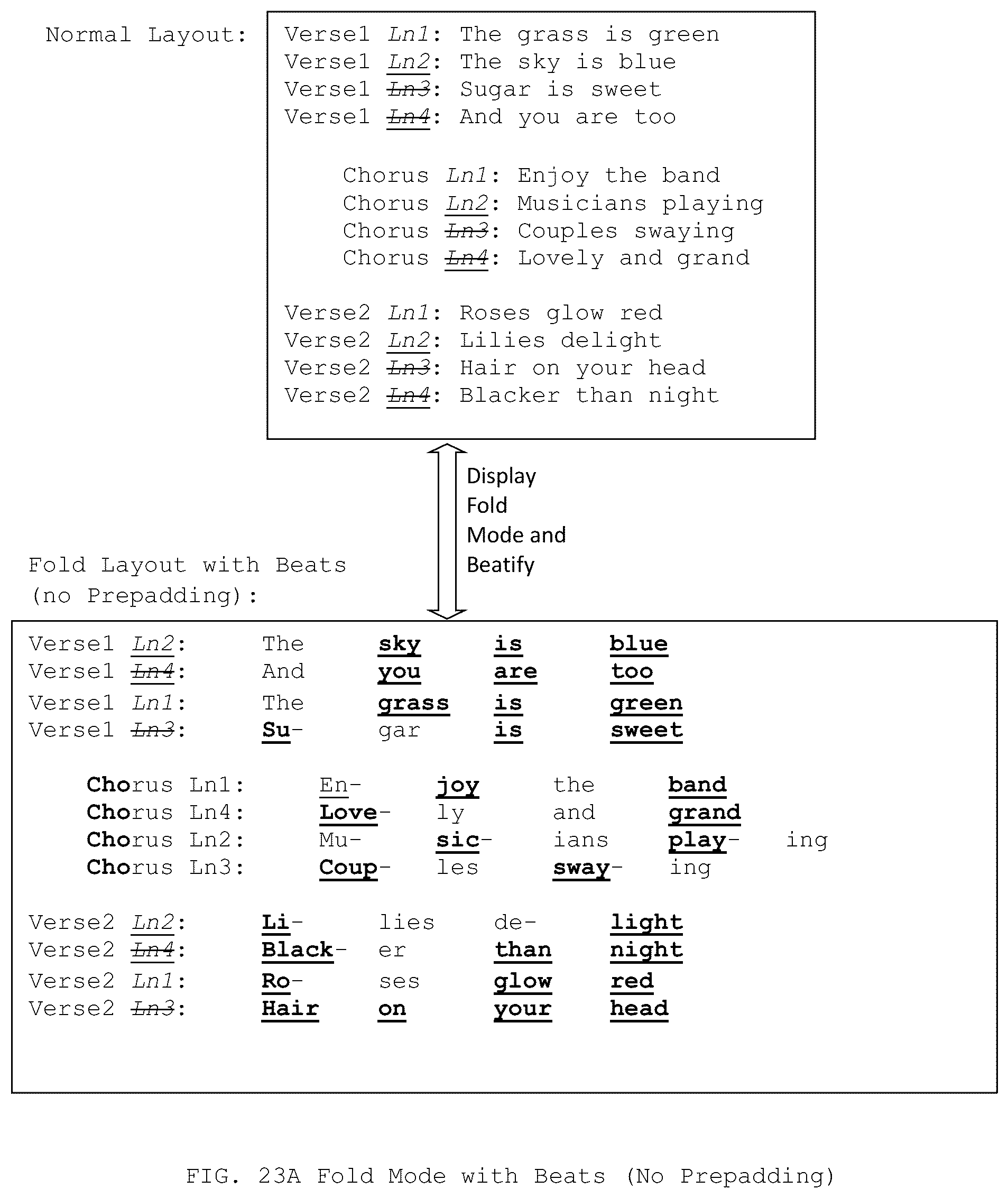 Patent US12437143 Figure 19 – Rhyme engine for literary works with rhyme or rhythm