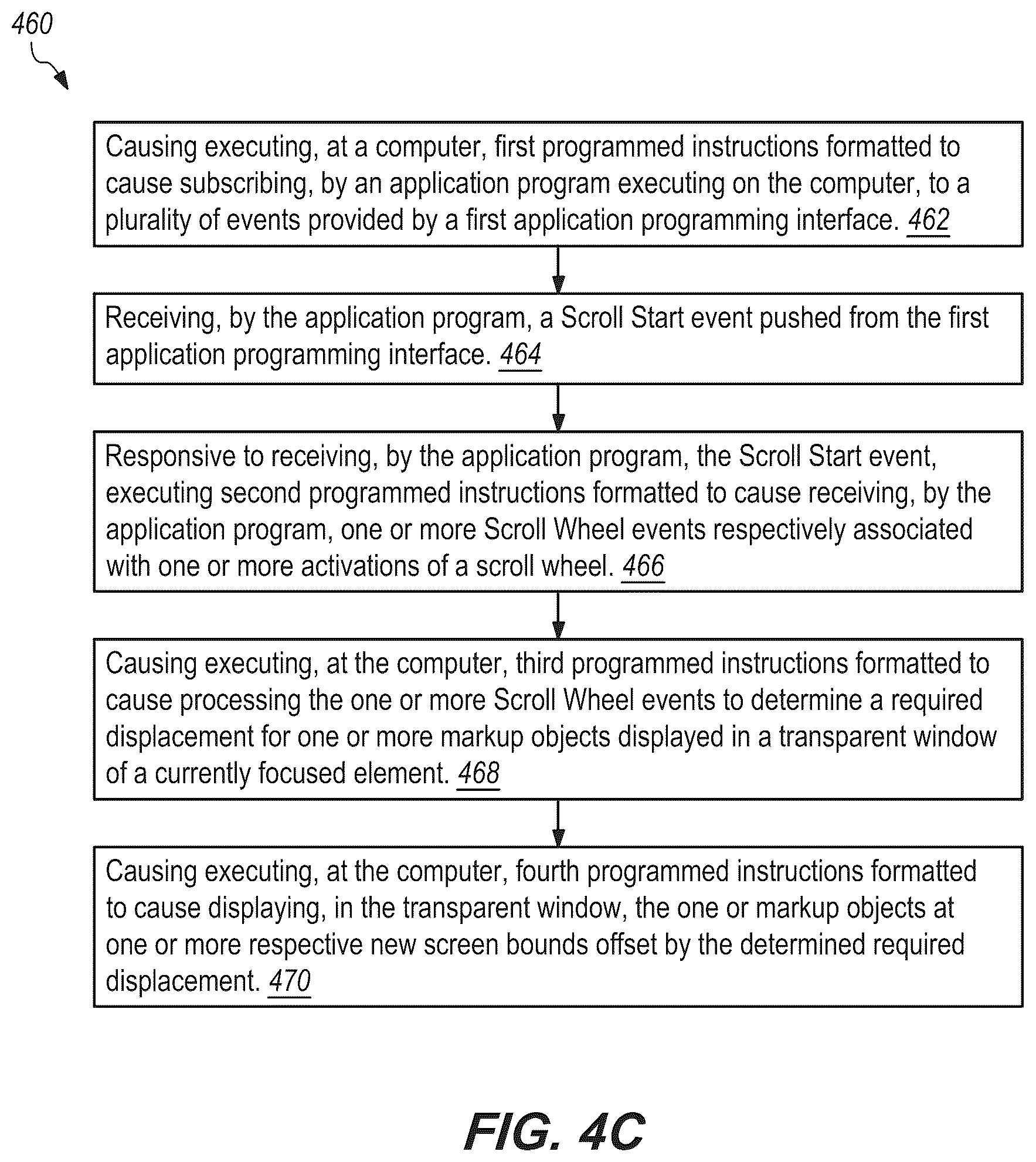 Patent US12437145 Figure 6 – Inferred event detection and text processing using transparent windows