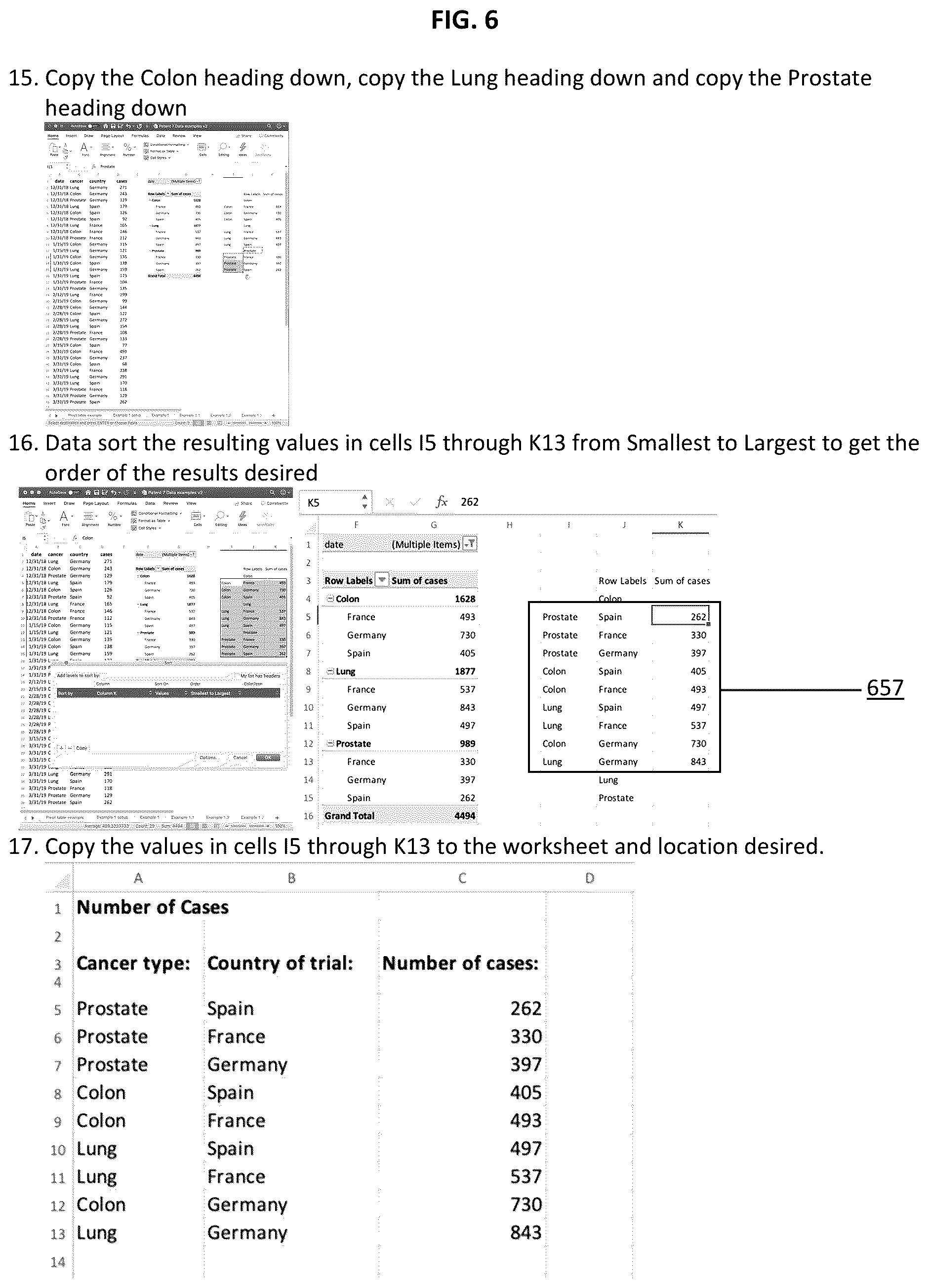 Patent US12437148 Figure 6 – Method and system for improved ordering of output from spreadsheet analytical functions