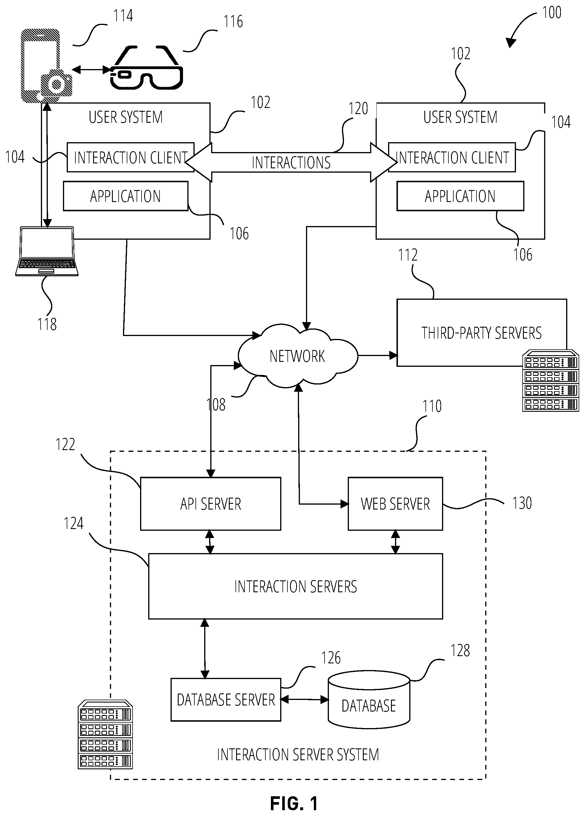 Patent US12437160 — Image-to-text large language models (LLM) — Figure 1