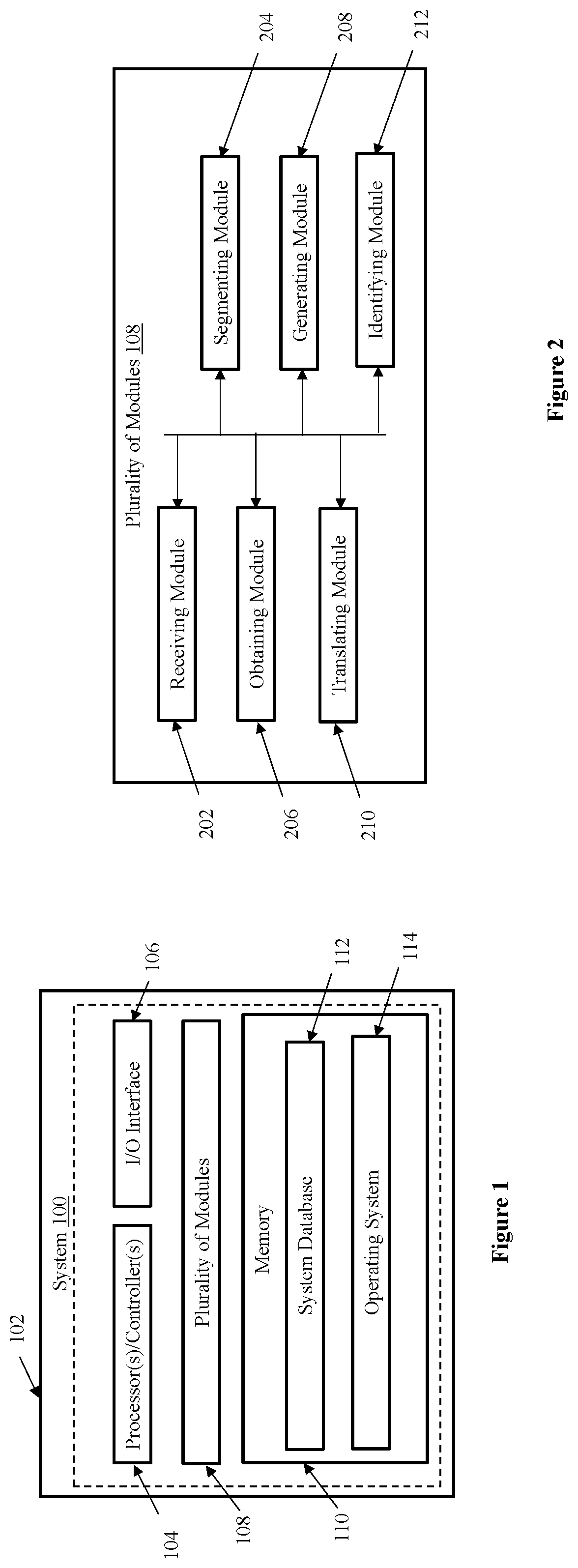Patent US12437163 Figure 1 – System and method for identifying a user intent in a code-mixed utterance of a user