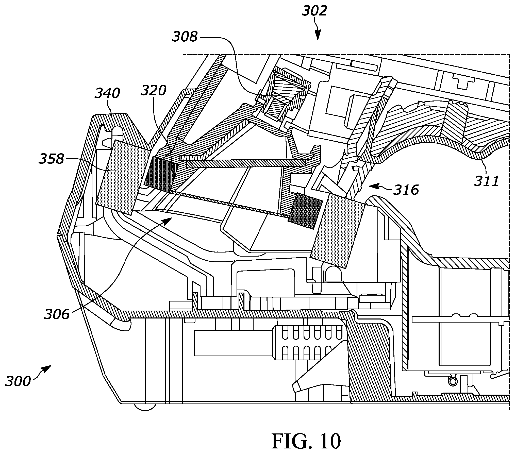Patent US12437164 Figure 8 – Barcode scanning devices having wireless charging capabilities