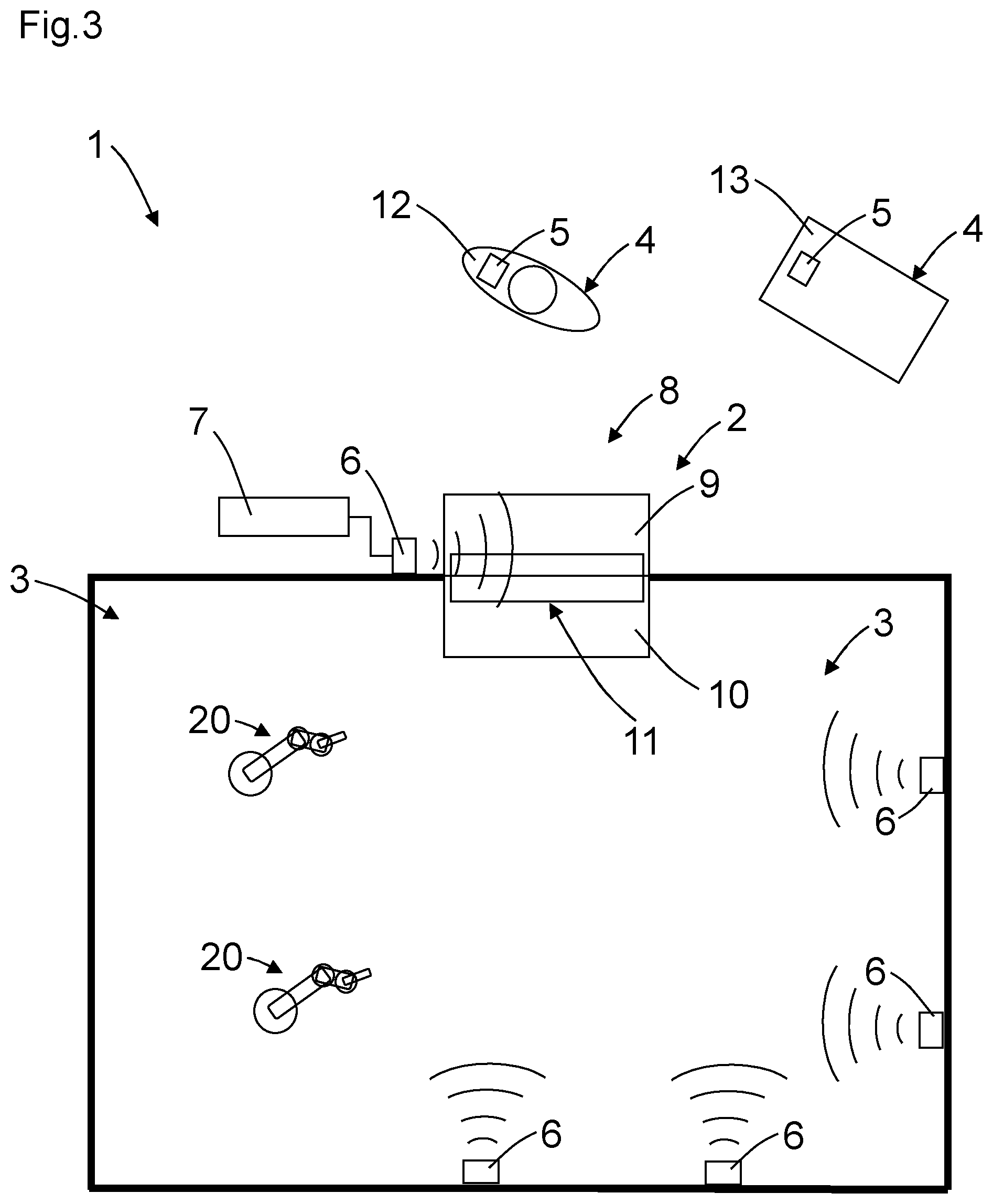 Patent US12437165 Figure 3 – Safety system and method using a safety system