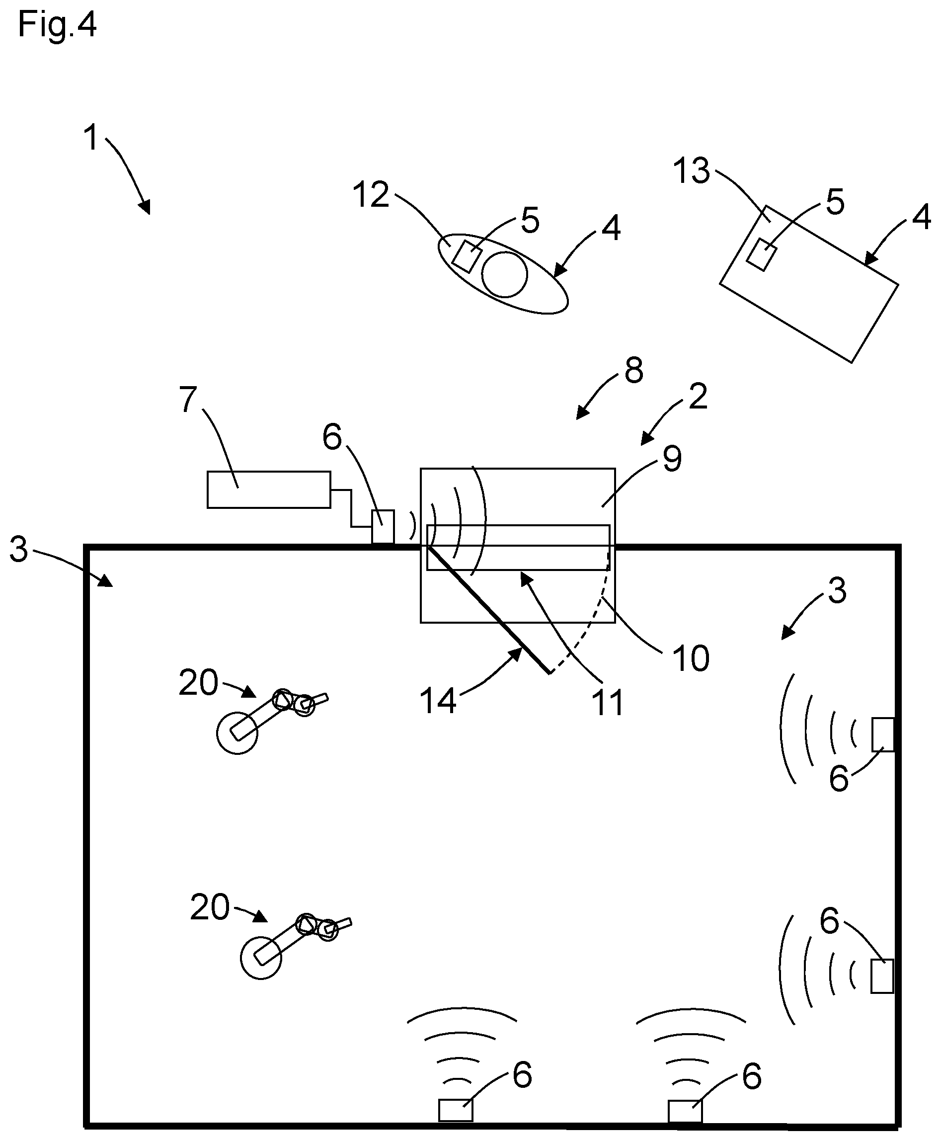Patent US12437165 Figure 4 – Safety system and method using a safety system