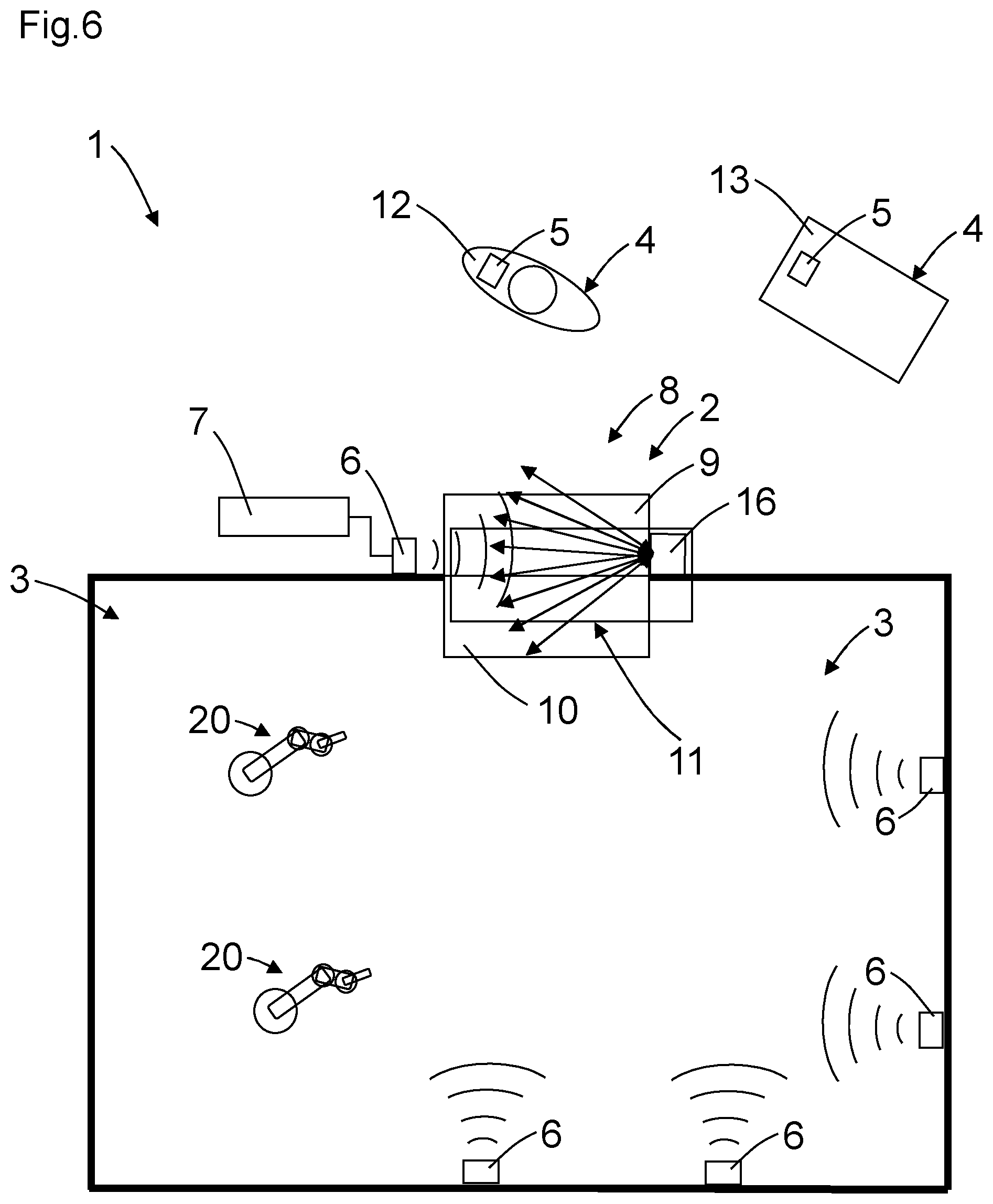 Patent US12437165 Figure 6 – Safety system and method using a safety system