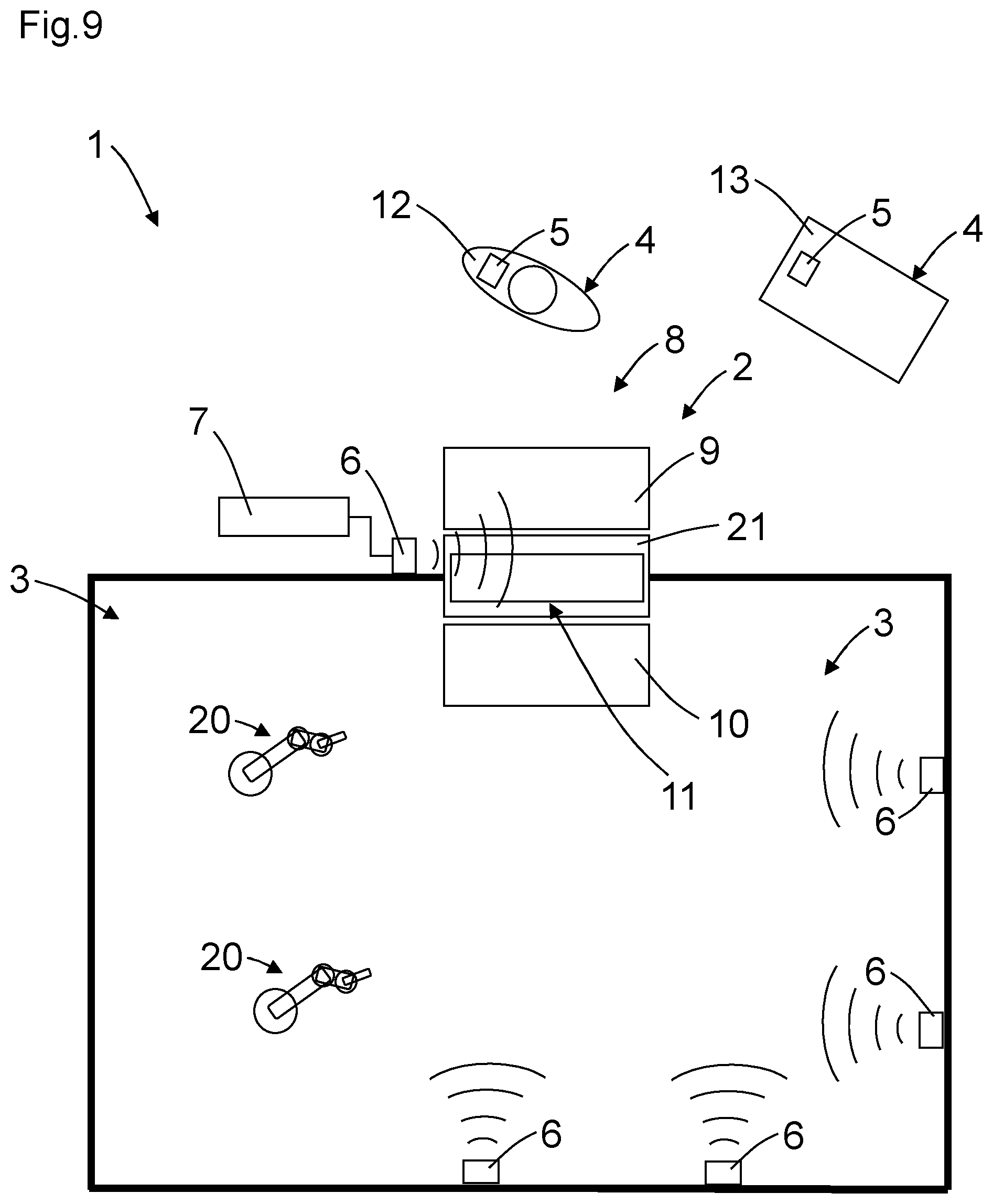 Patent US12437165 Figure 9 – Safety system and method using a safety system