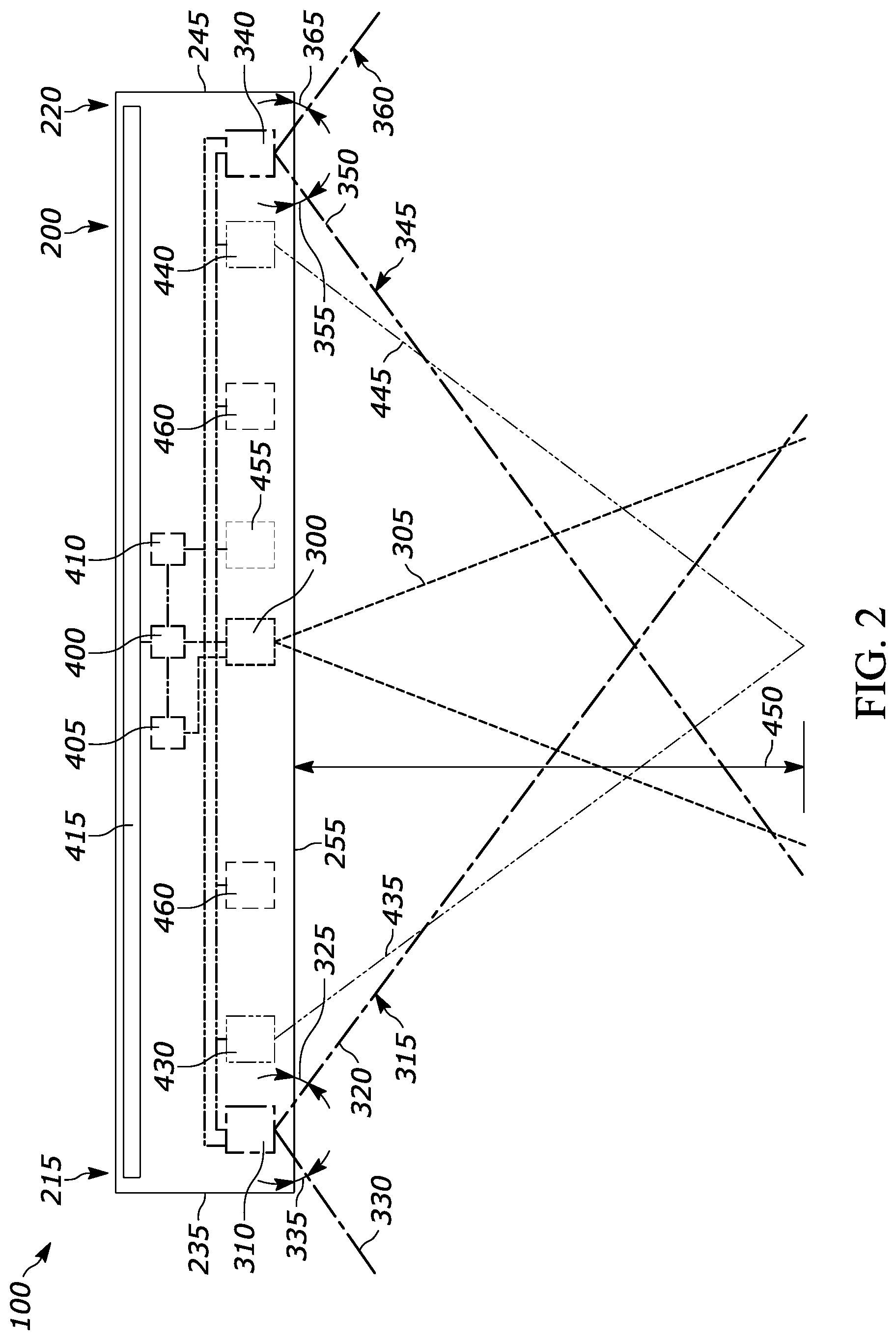 Patent US12437169 Figure 2 – Indicia reader and indicia reader system