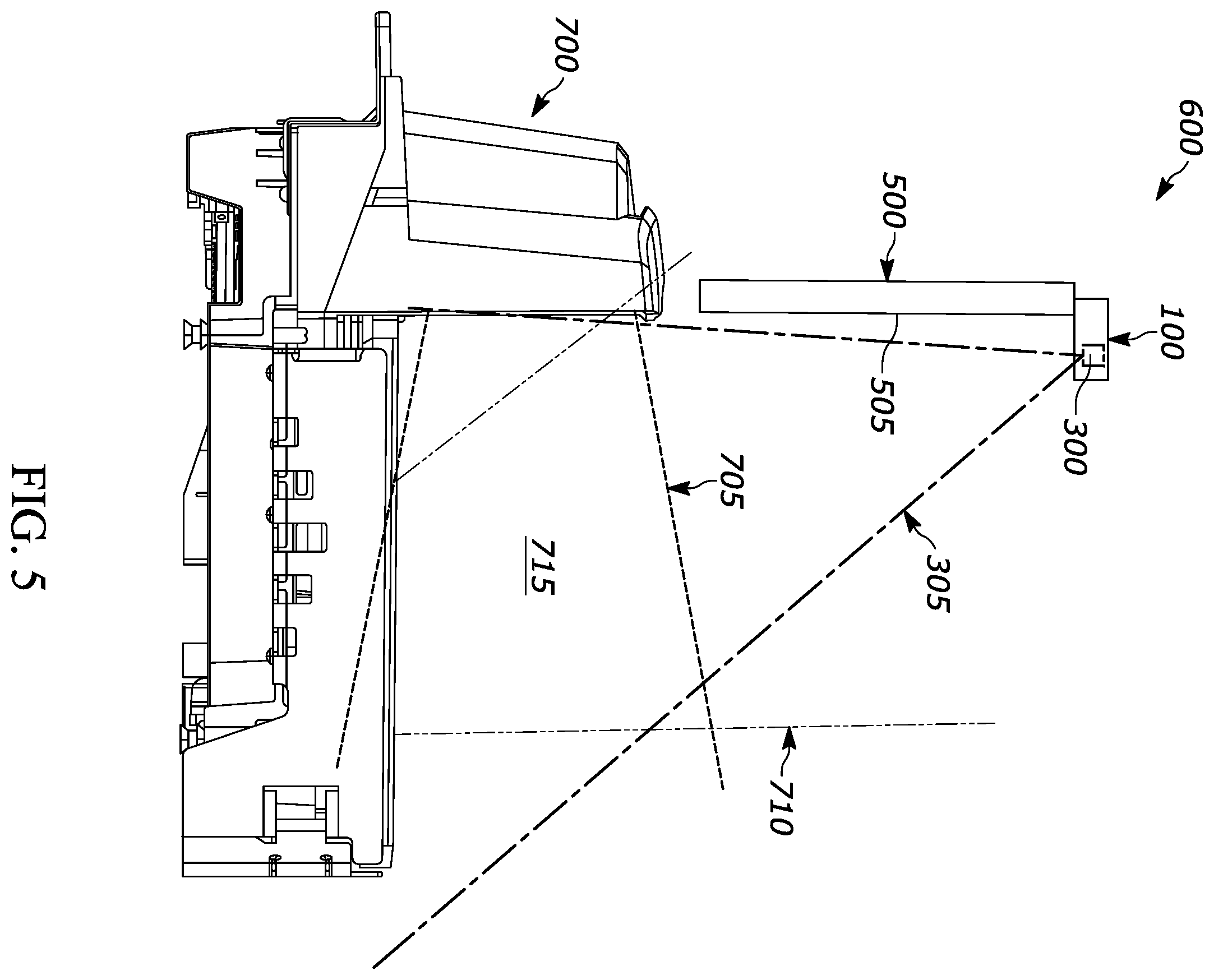 Patent US12437169 Figure 6 – Indicia reader and indicia reader system