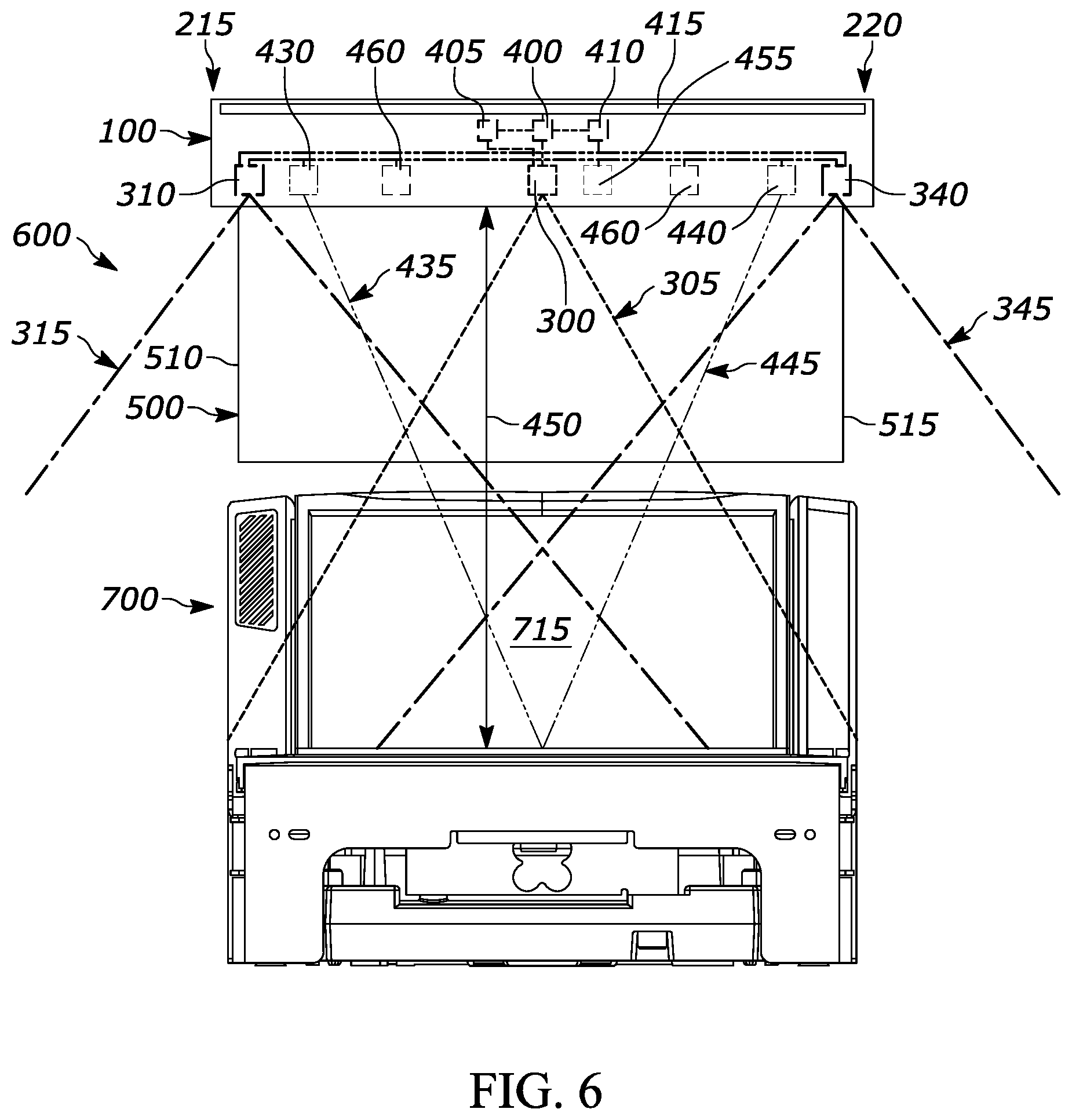 Patent US12437169 Figure 7 – Indicia reader and indicia reader system