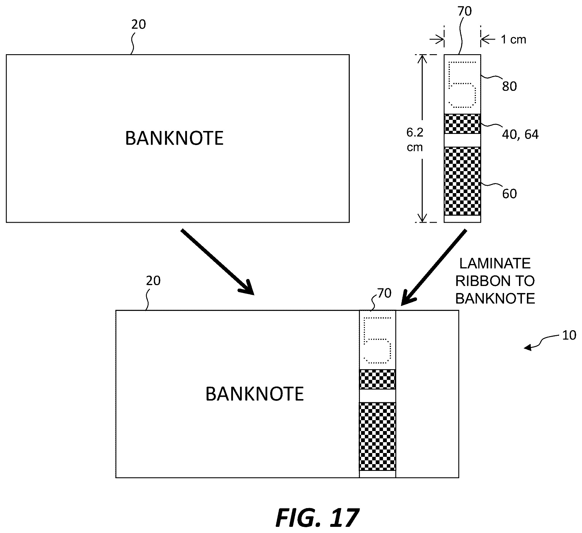 Patent US12437174 Figure 11 – Hybrid documents with electronic indicia