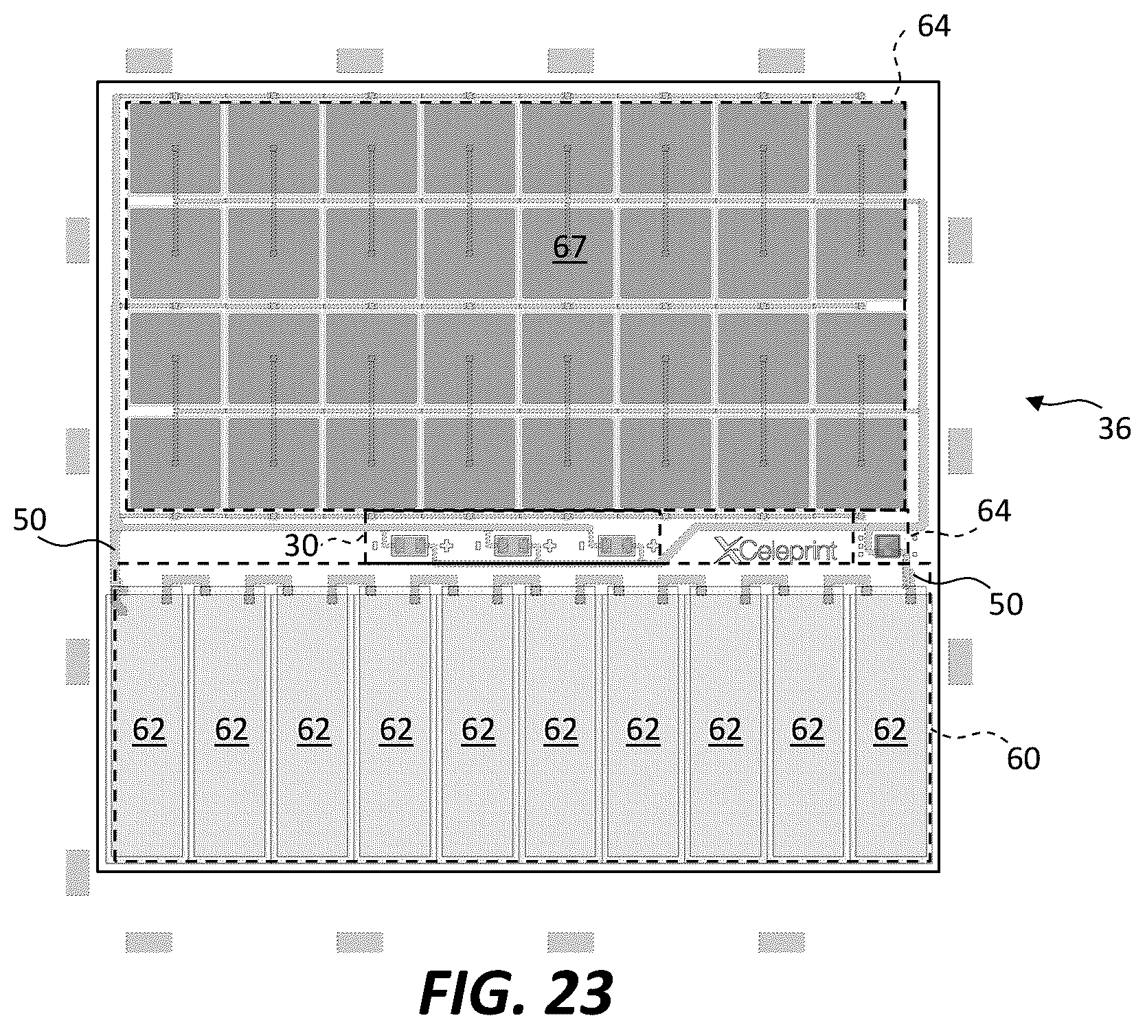 Patent US12437174 Figure 15 – Hybrid documents with electronic indicia