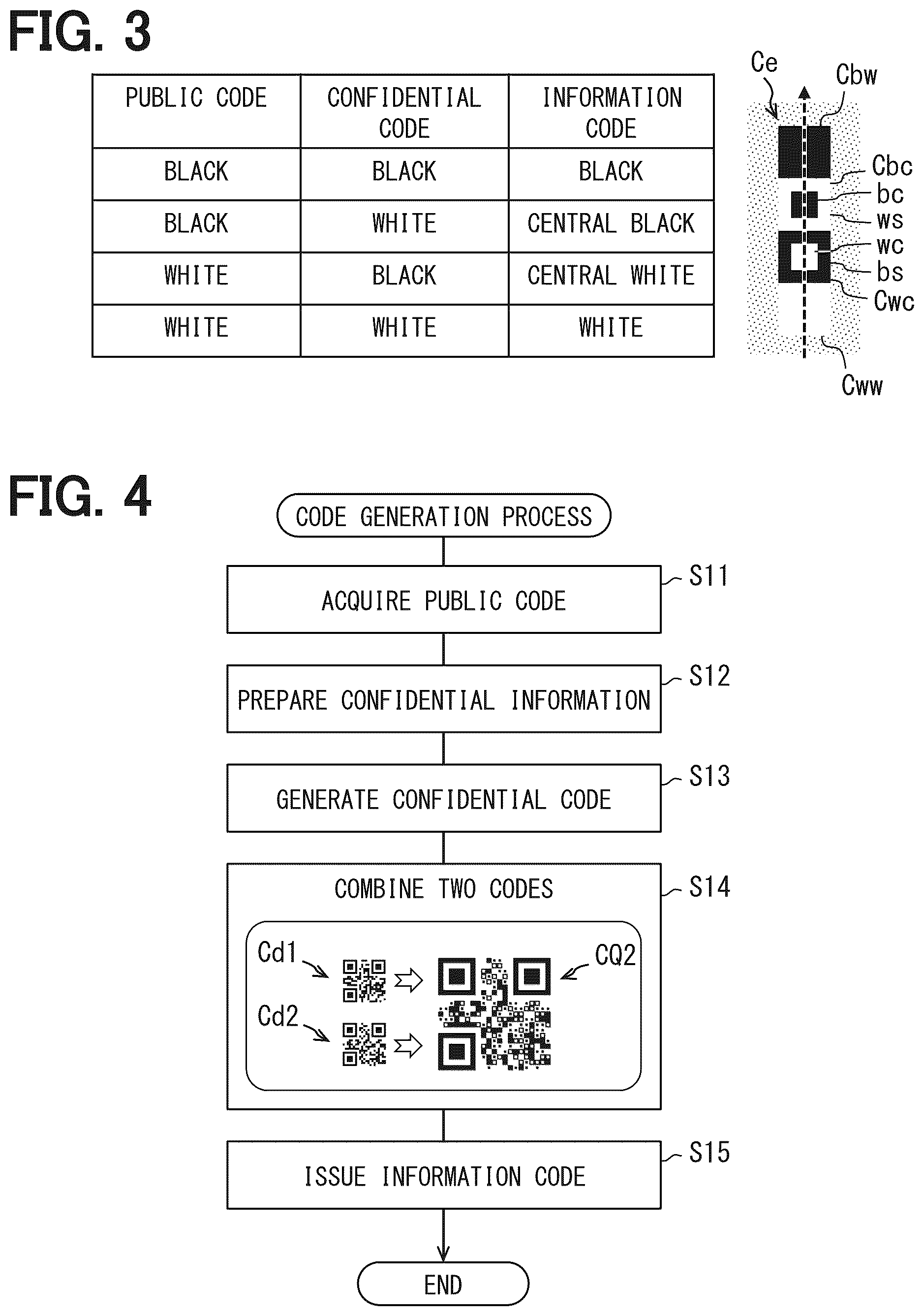 Patent US12437176 Figure 3 – Display medium, code generation method, and code reading method