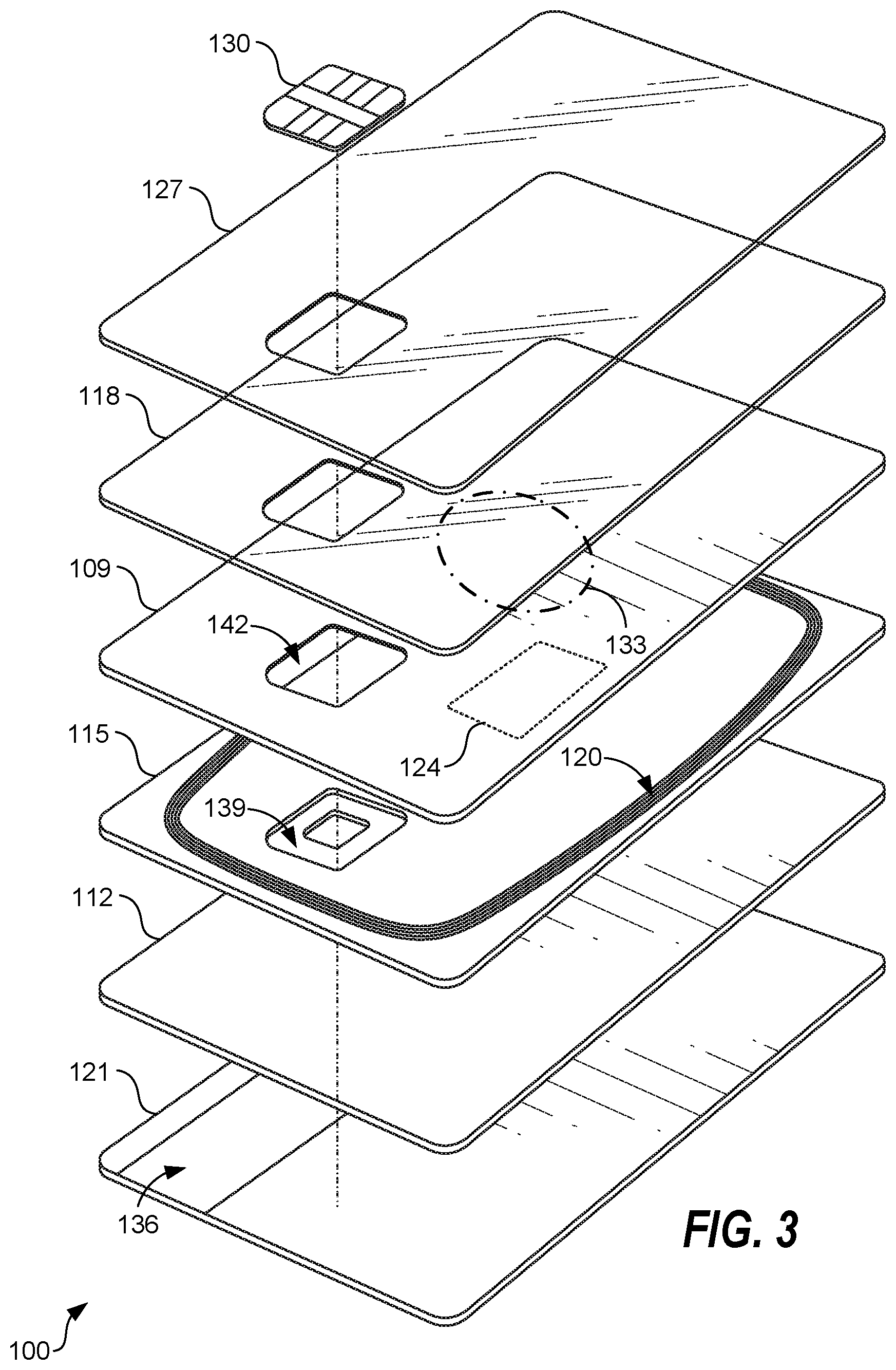 Patent US12437177 Figure 2 – Illuminating transaction card