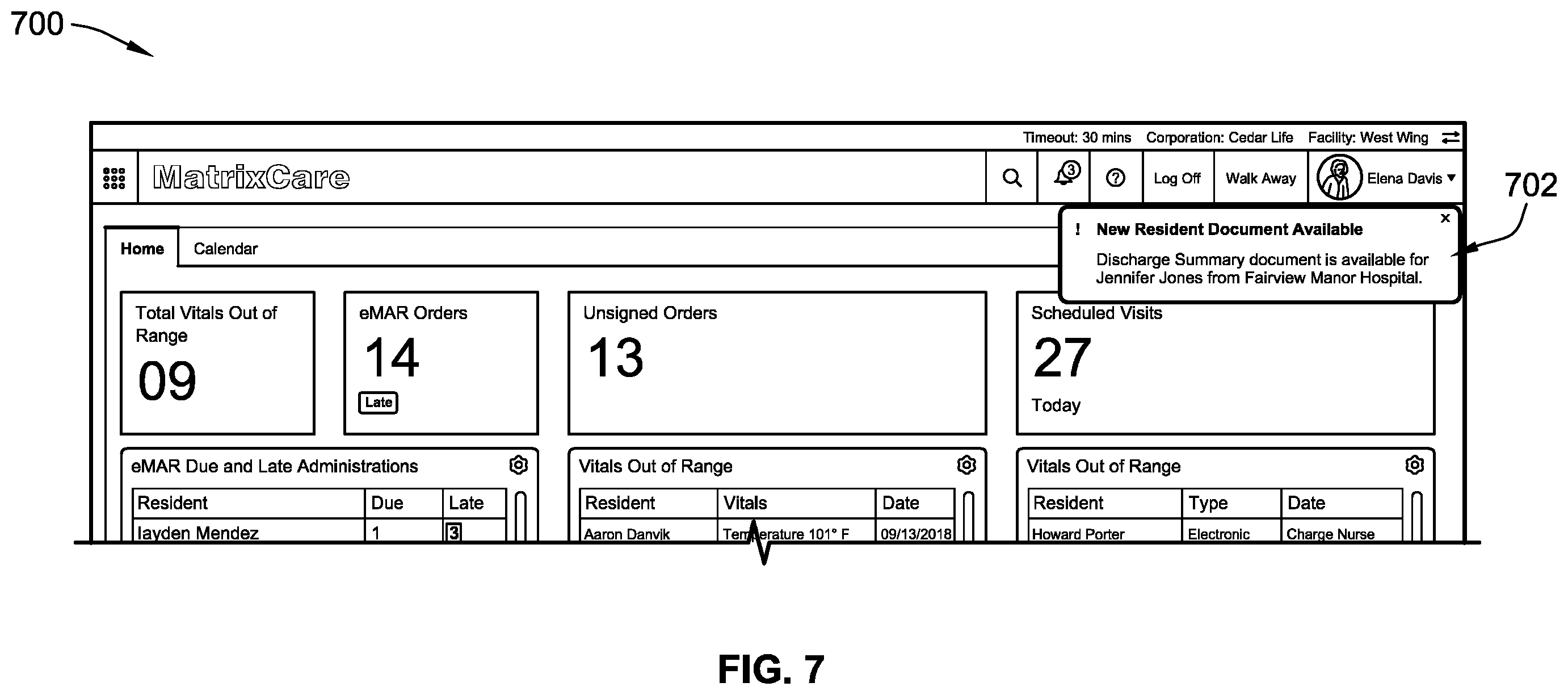 Patent US12437236 Figure 4 – Systems and methods for providing prompts on an electronic device