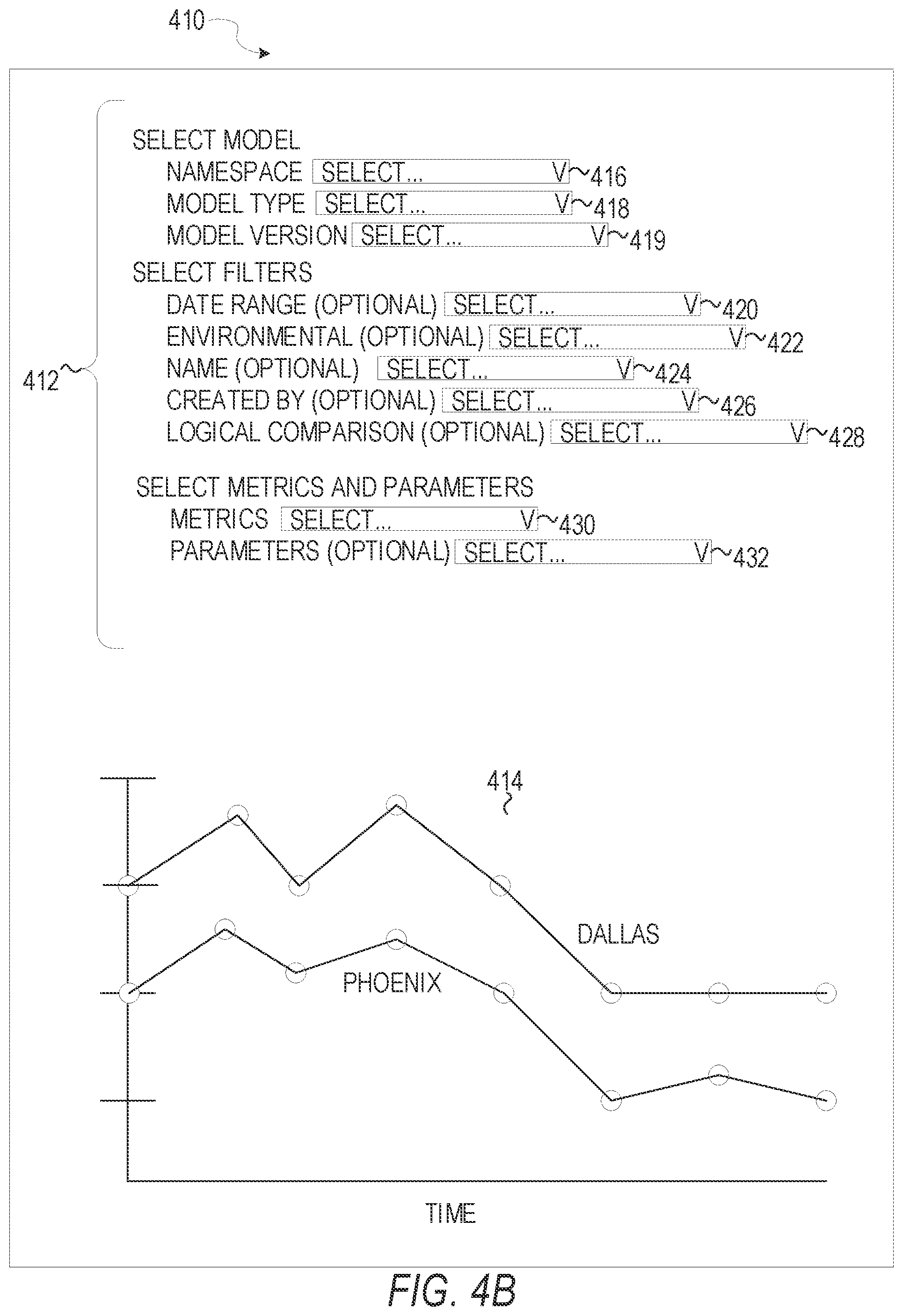Patent US12437241 Figure 8 – Machine learning model registry