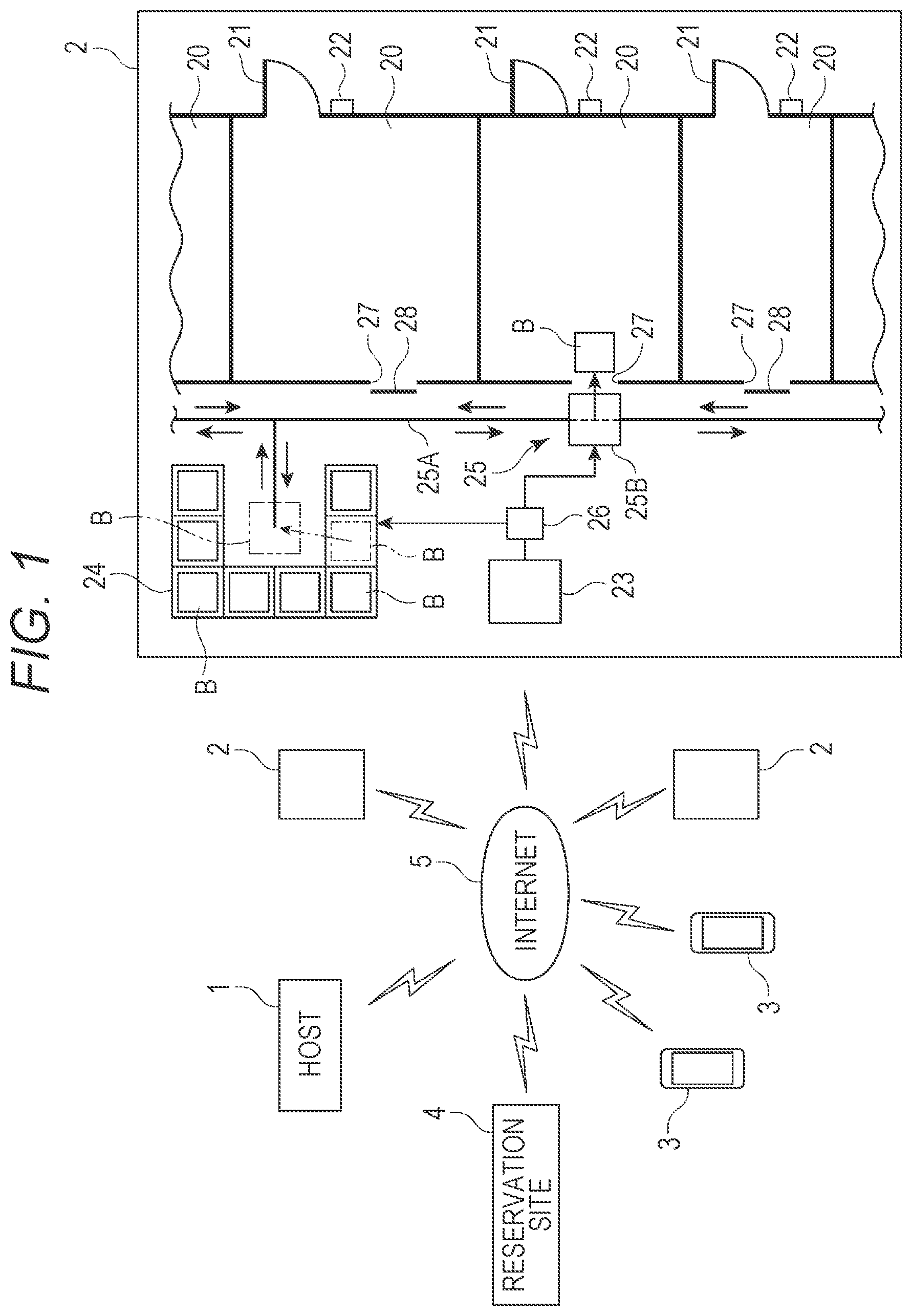 Patent US12437242 Figure 1 – Rental space