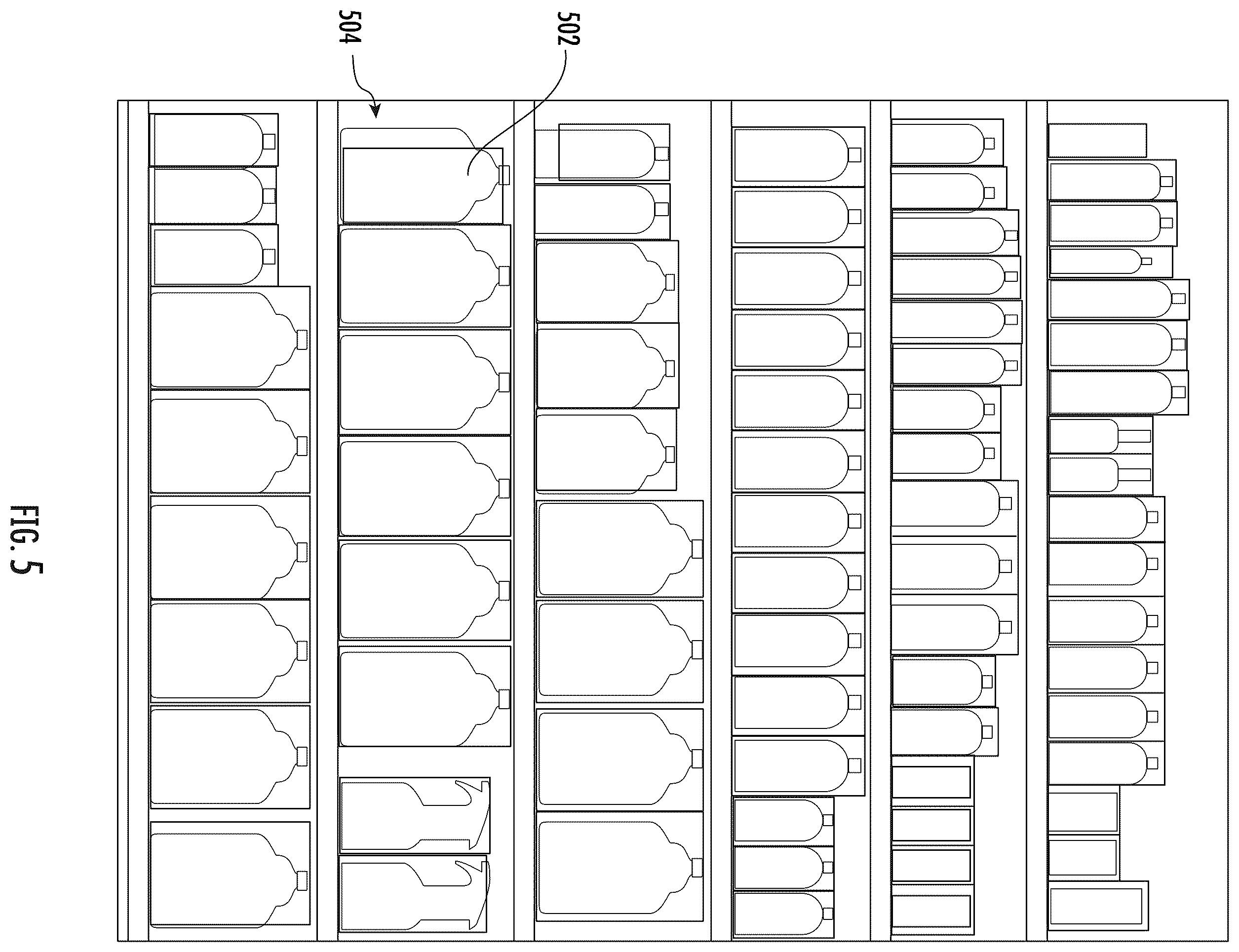 Patent US12437258 Figure 5 – System and method for identifying products in a shelf management system