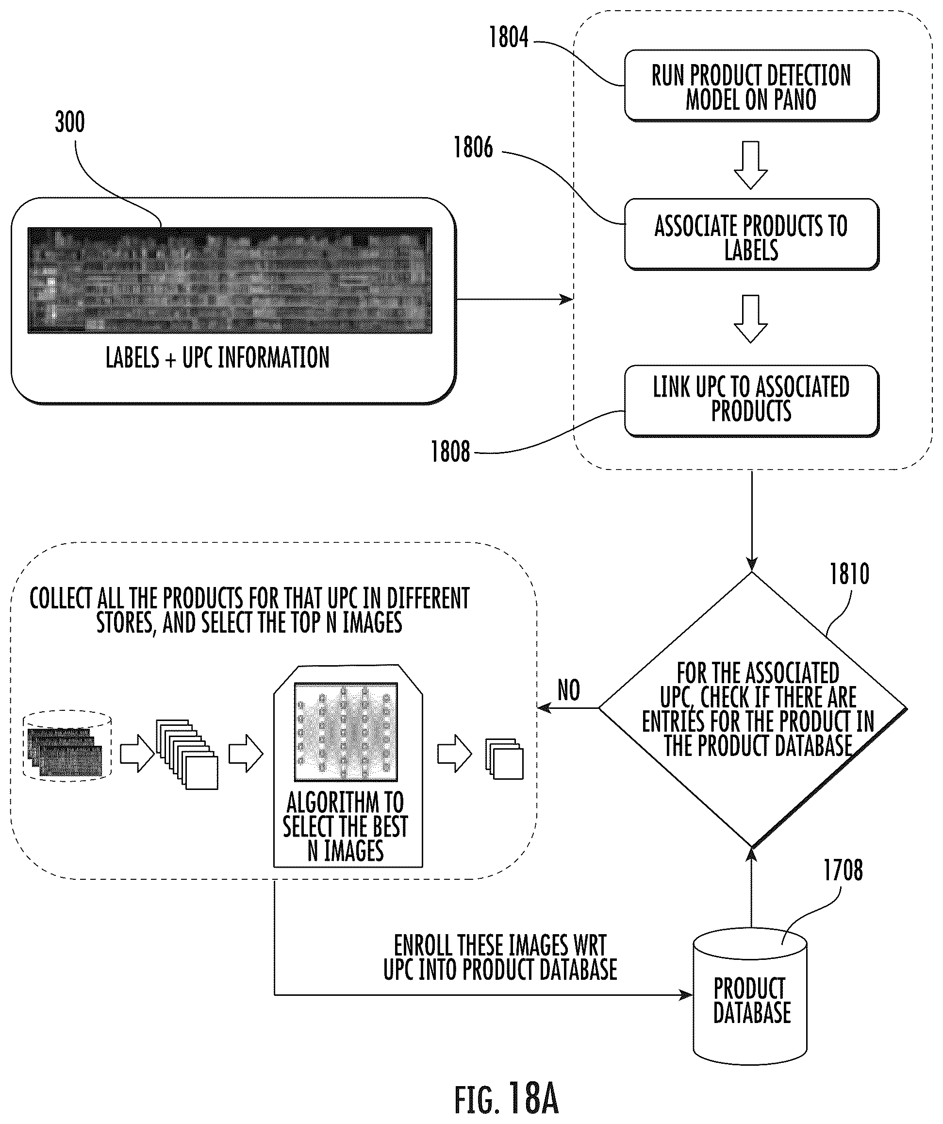 Patent US12437258 Figure 18 – System and method for identifying products in a shelf management system