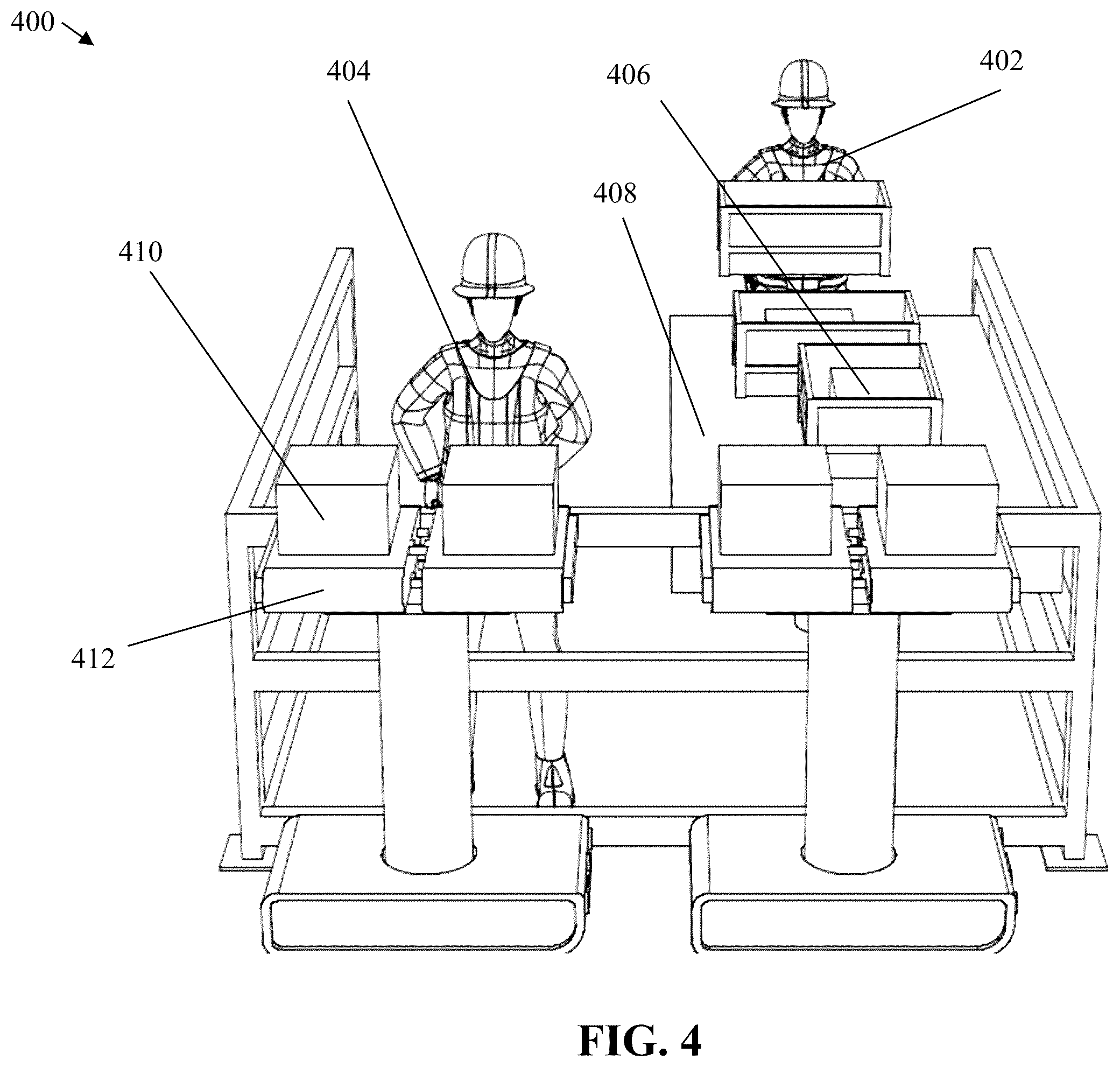 Patent US12437261 Figure 6 – Automated order consolidation and packaging mechanism