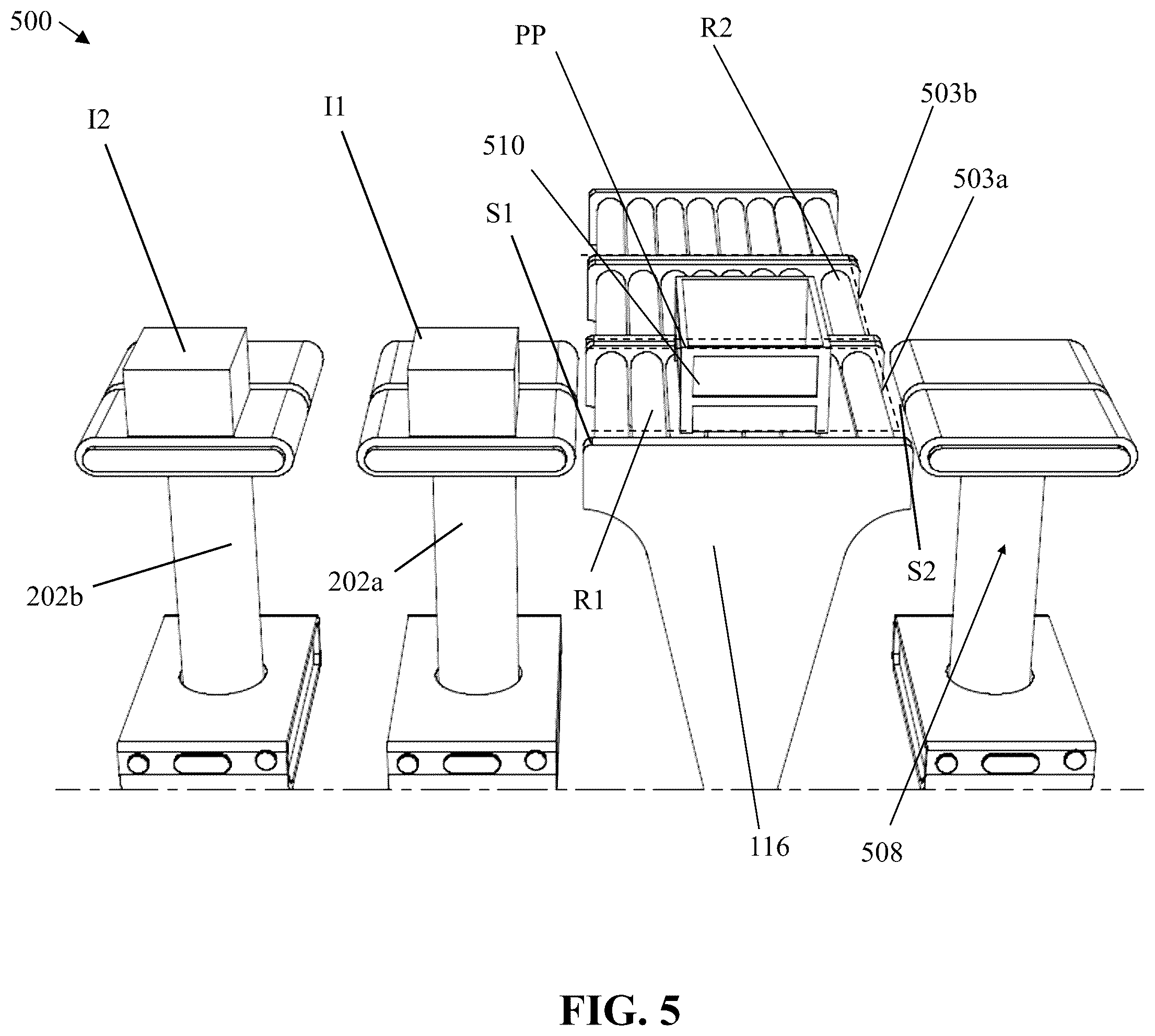 Patent US12437261 Figure 7 – Automated order consolidation and packaging mechanism