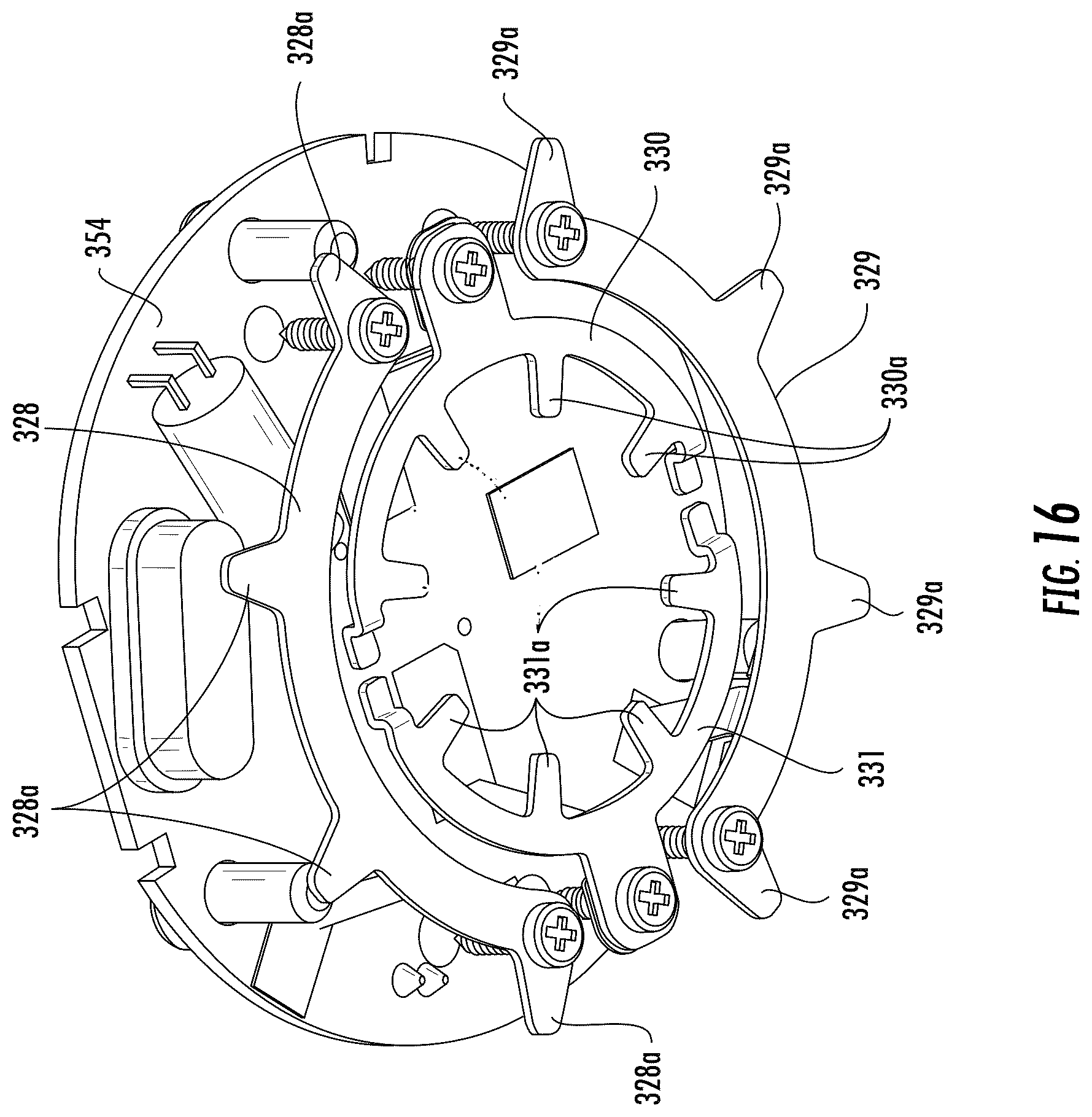 Patent US12437262 Figure 16 – Anti-sweeping hook with integrated inventory monitoring and/or loss prevention functionality