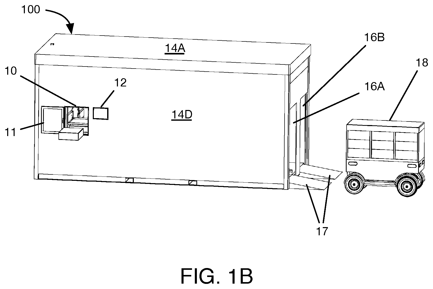 Patent US12437264 Figure 2 – Package receiving and delivery system