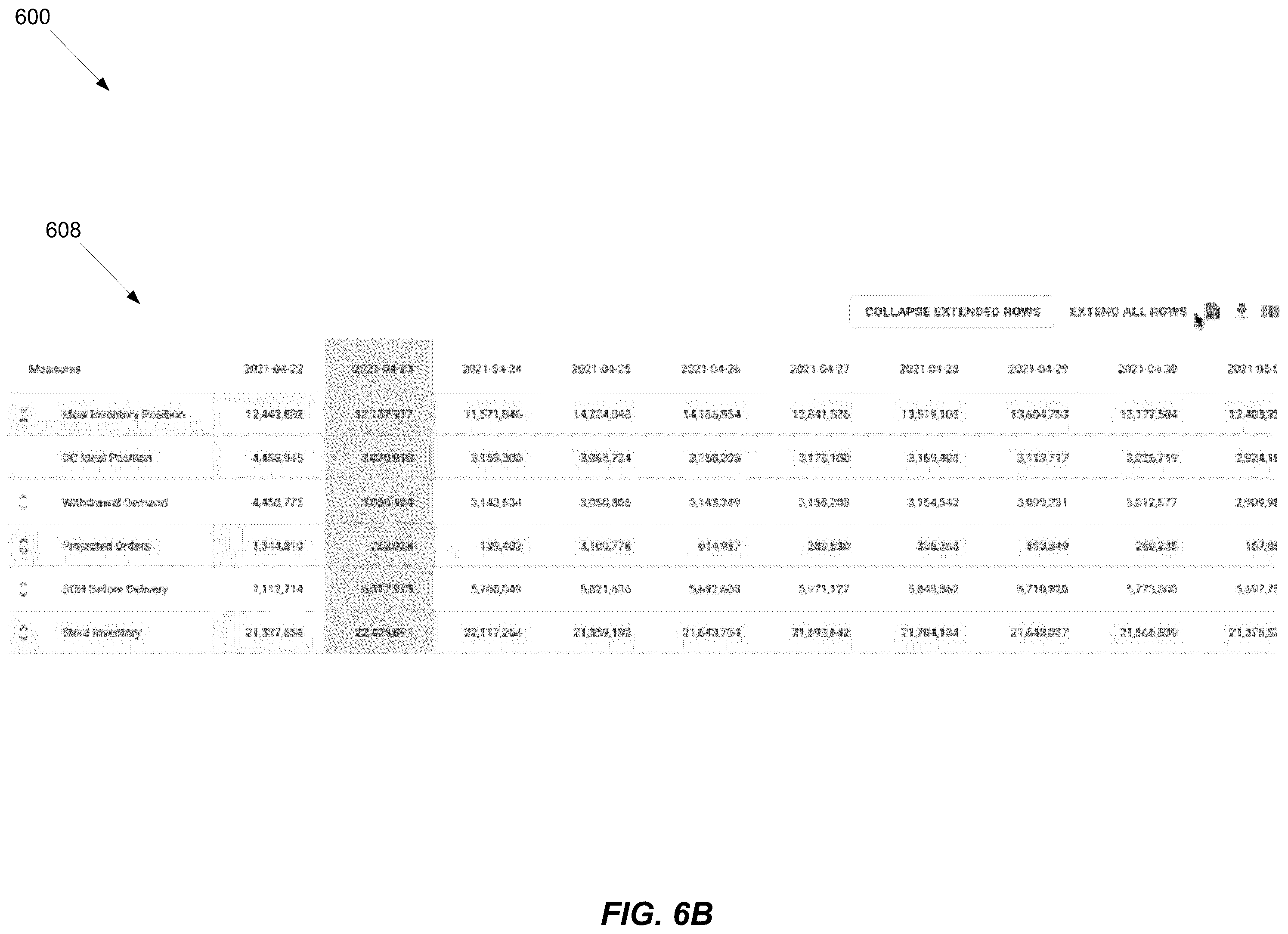 Patent US12437265 Figure 7 – Methods and systems for inventory planning and control