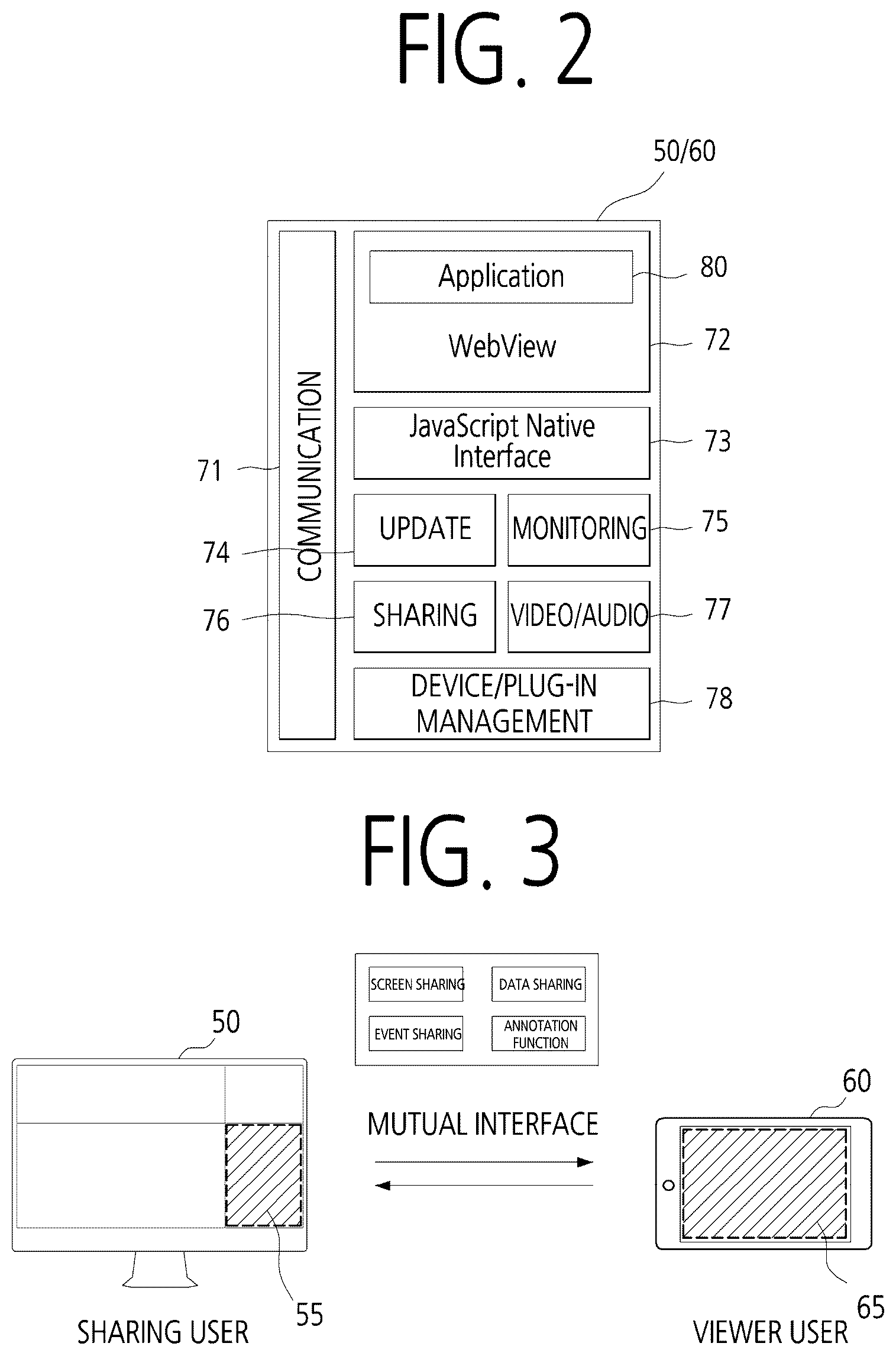 Patent US12437268 Figure 2 – Contact-free remote work processing system and method through user interface sharing