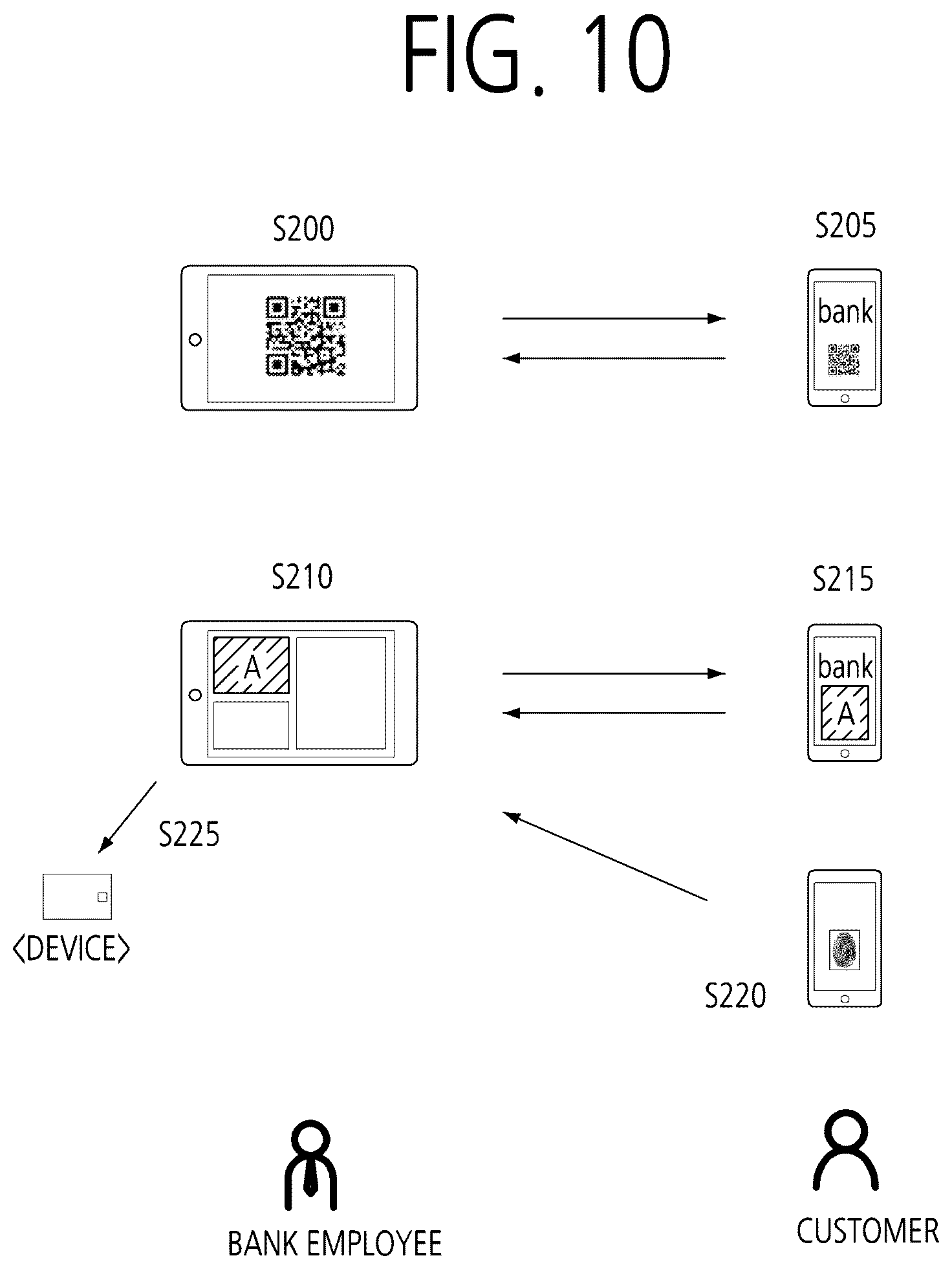 Patent US12437268 Figure 8 – Contact-free remote work processing system and method through user interface sharing