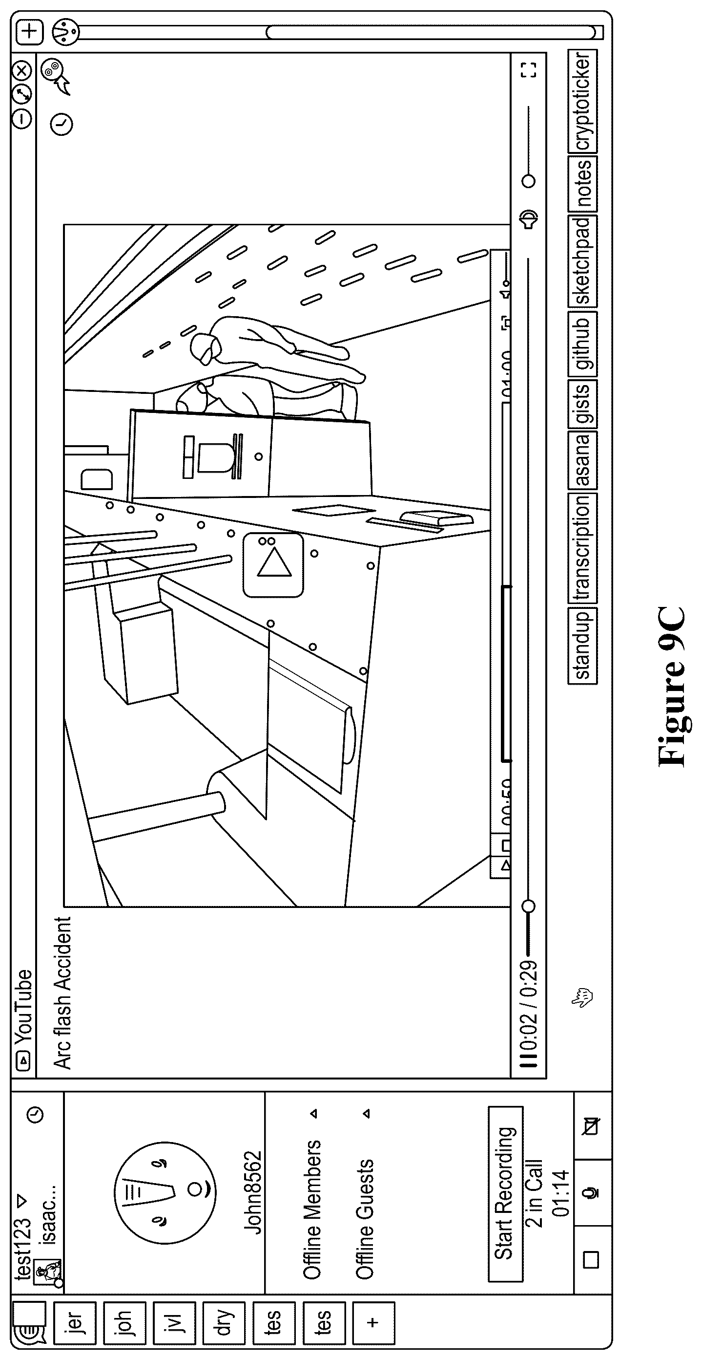 Patent US12437270 Figure 12 – System and method for online collaboration and synchronized scheduling